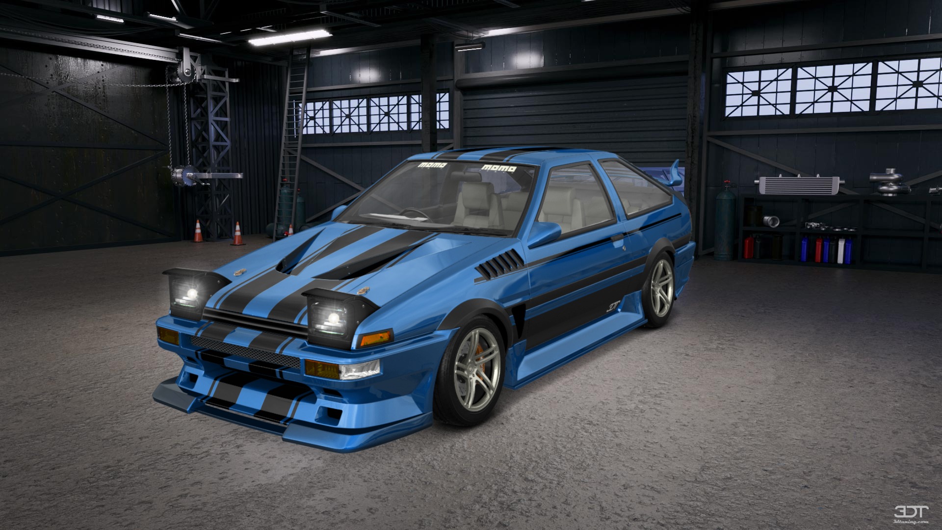 Tuning Toyota AE86 3 Door Hatchback 1985