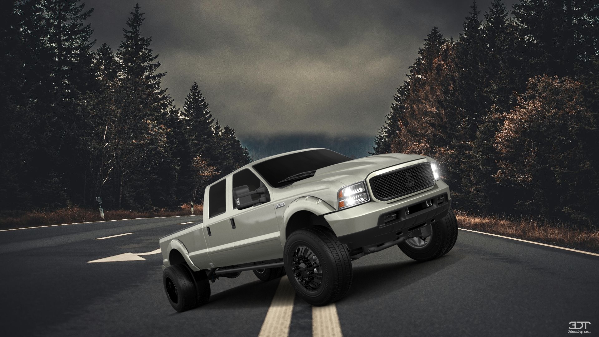 Ford F-350 DRW 4 Door pickup truck 1999 tuning