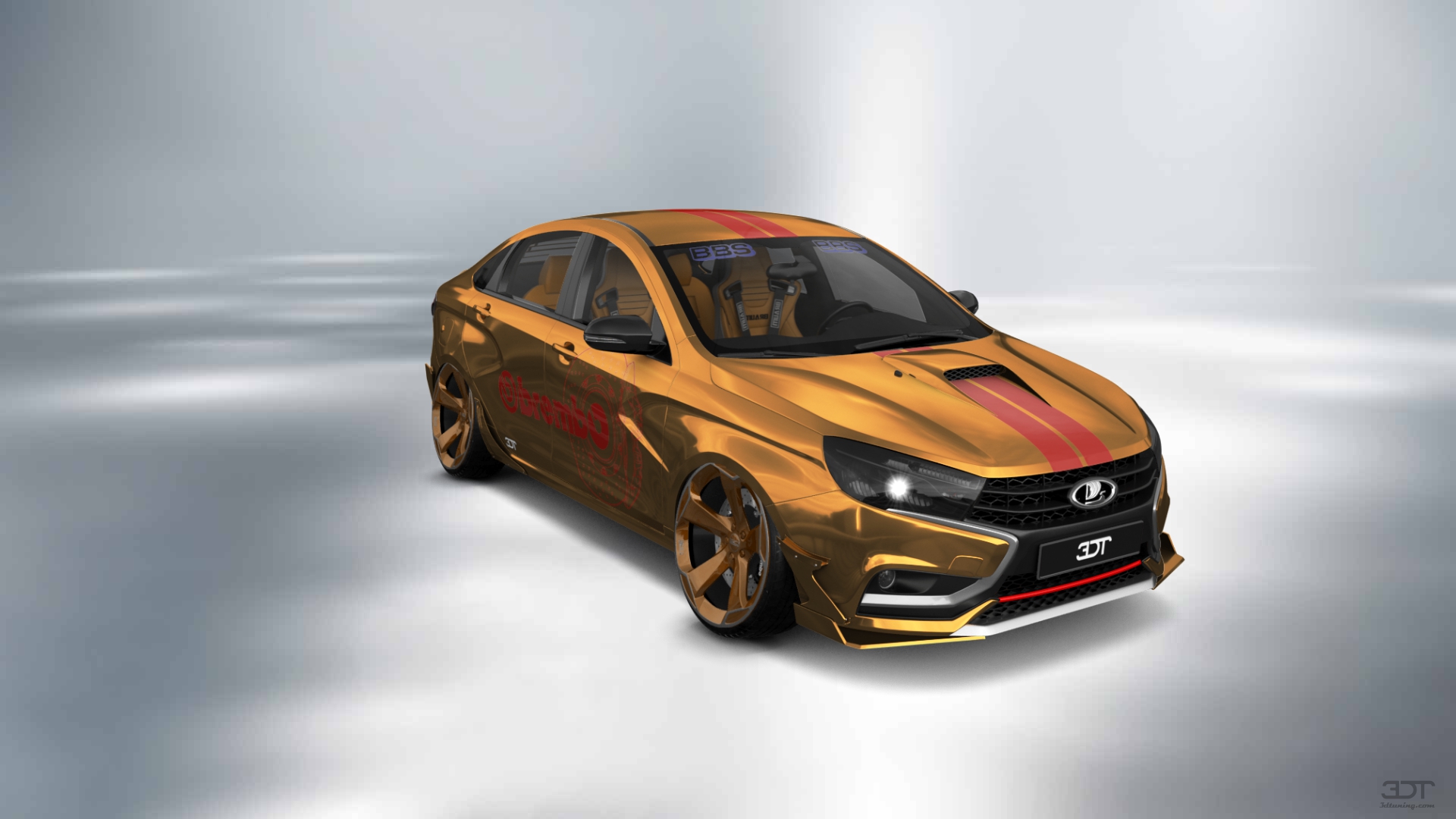 Lada Vesta 4 Door Saloon 2016 tuning