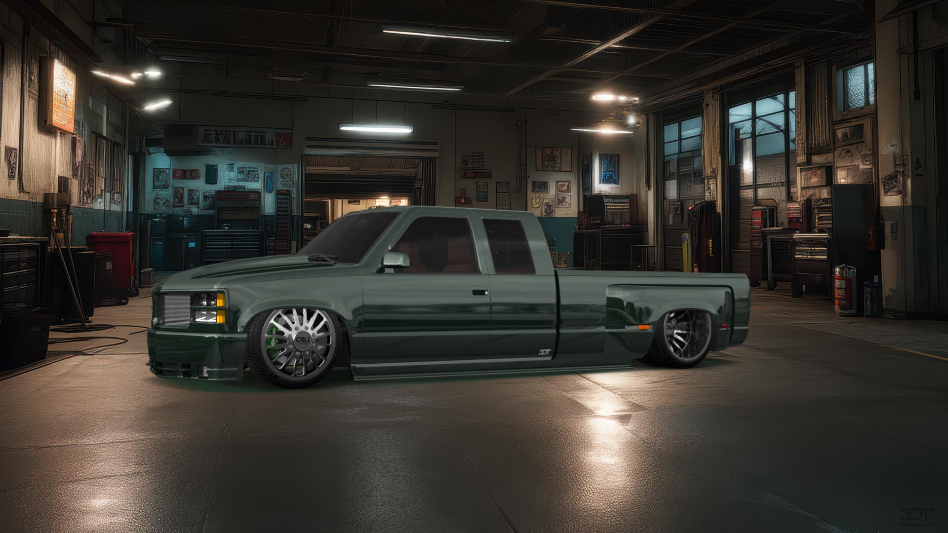Chevrolet K3500 Extended Cab Pickup Truck 1988 tuning