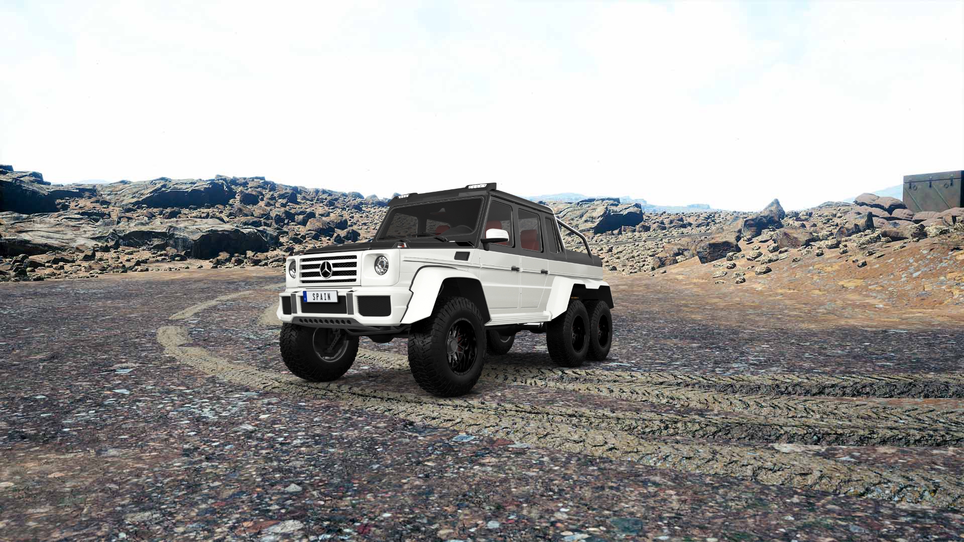 Mercedes G 63 AMG 6x6 4 Door pickup truck 2013
