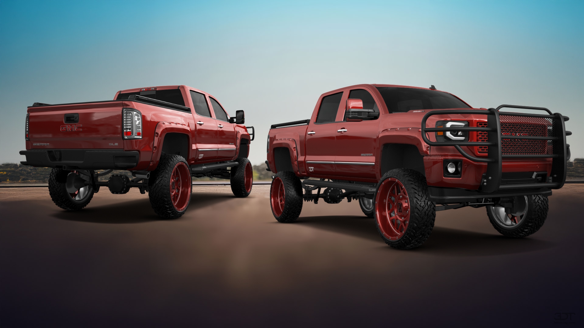 GMC Sierra 4 Door pickup truck 2014 tuning