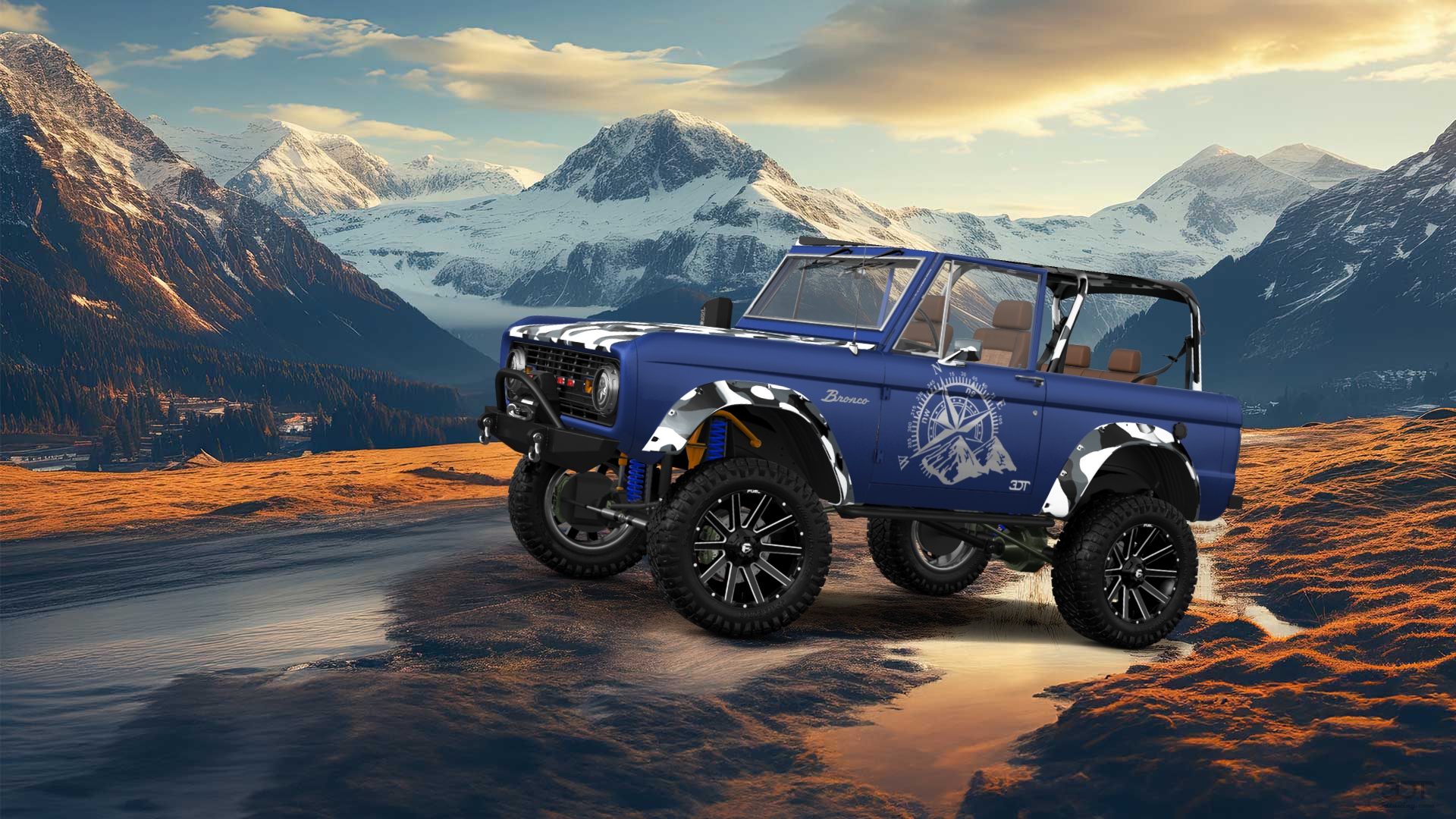 Ford Bronco 3 Door SUV 1965