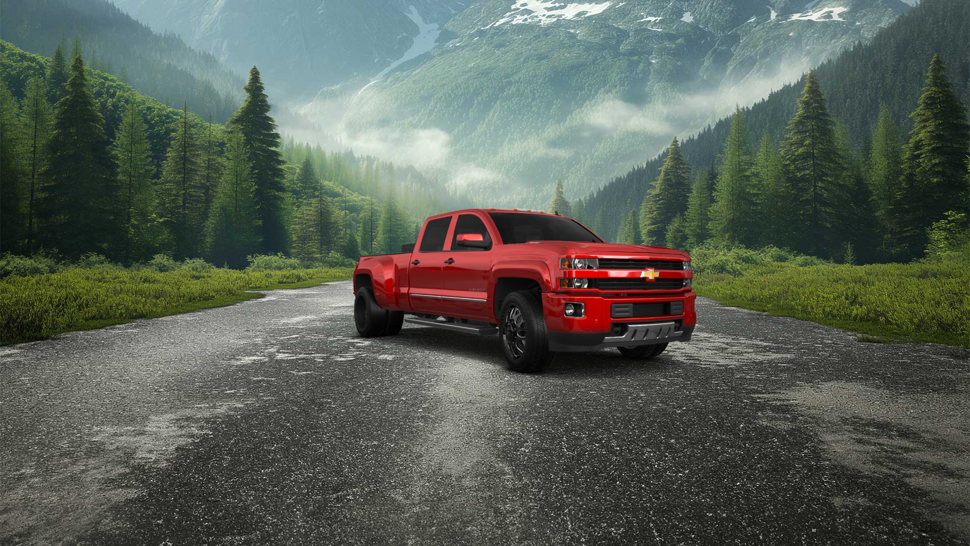 Chevrolet Silverado 3500 4 Door pickup truck 2015