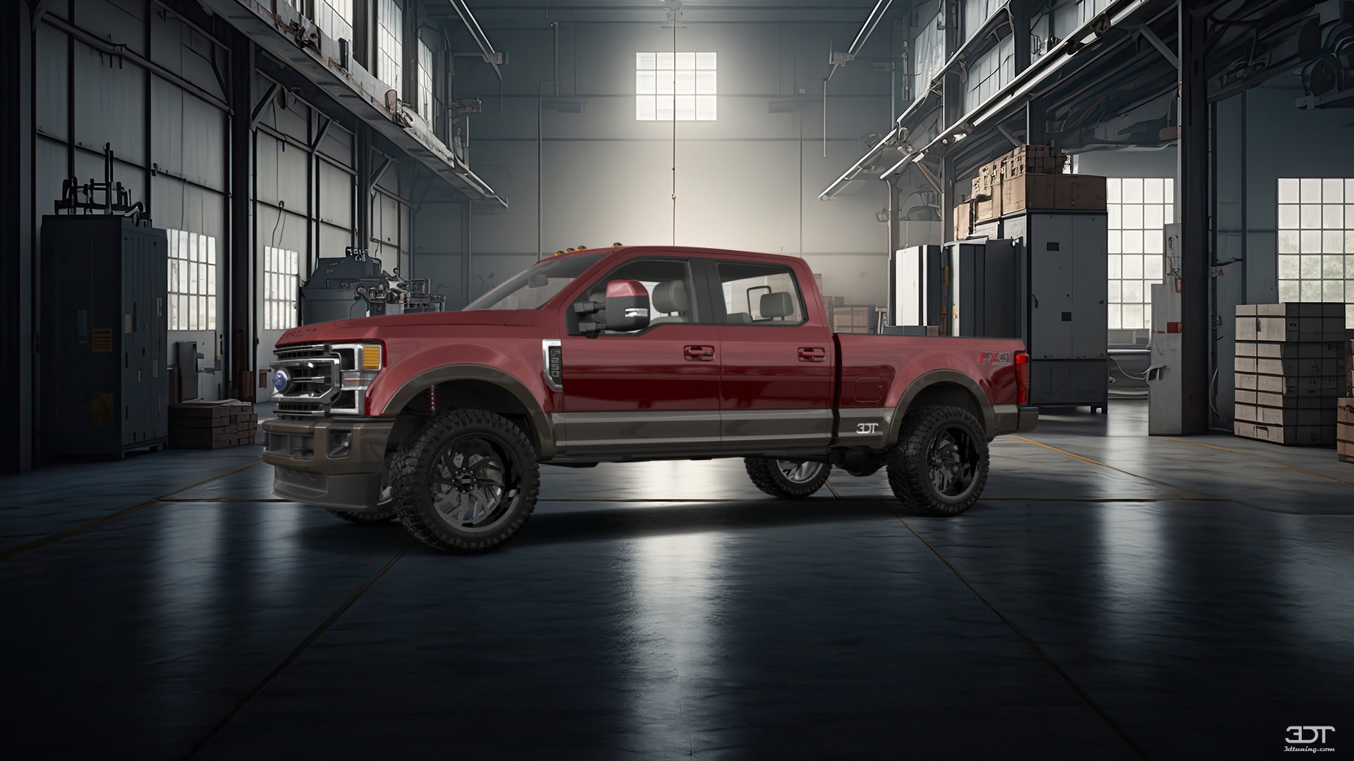 Ford F-250 4 Door pickup truck 2021 tuning