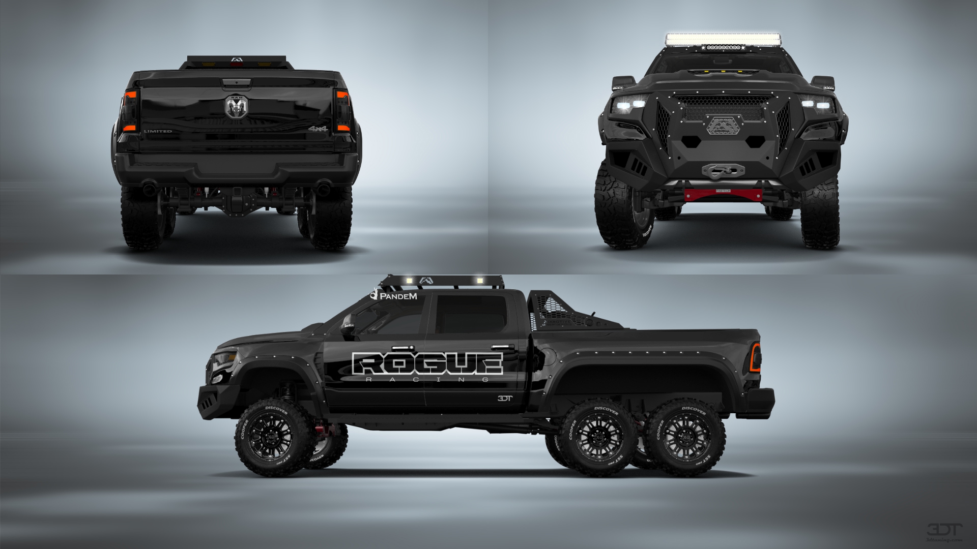 Dodge Ram Hennessey Mammoth 6X6 Truck 2021 tuning