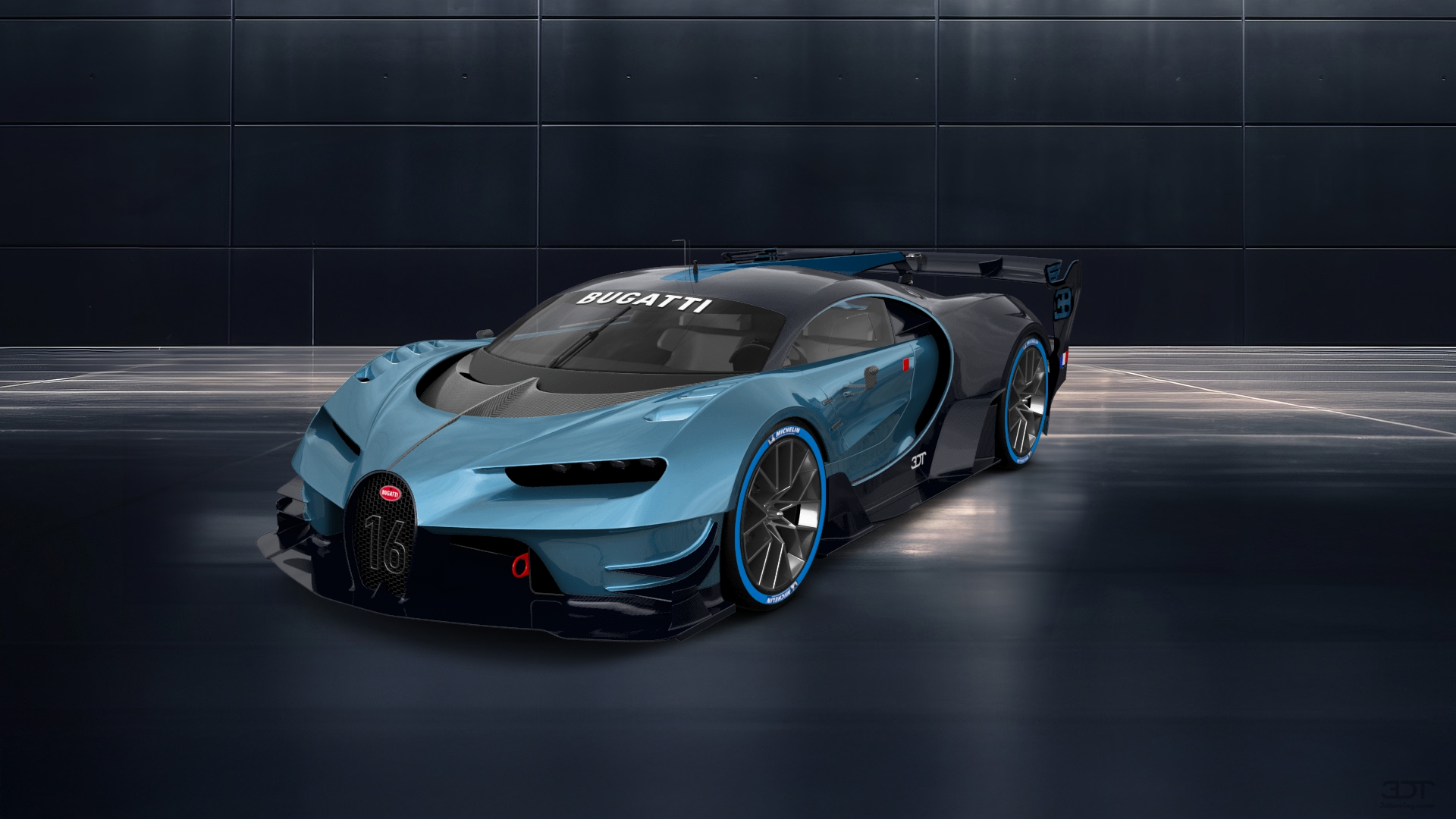 Bugatti Vision GT Supercar 2015 tuning