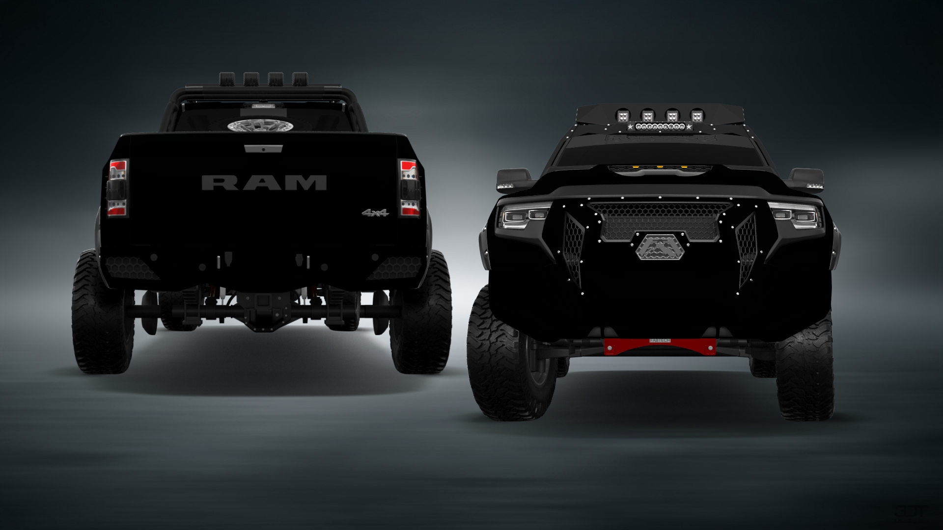 Dodge Ram 1500 TRX 4 Door pickup truck 2021