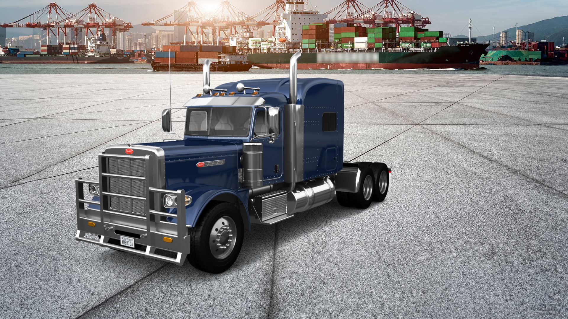 Peterbilt 389 Sleeper Cab Truck 2016