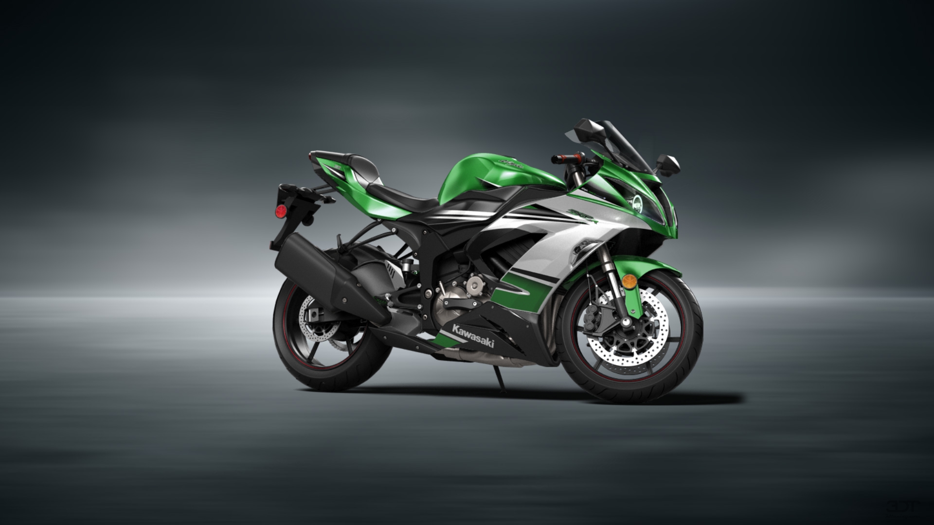 Kawasaki Ninja ZX 6R Sport Bike 2015