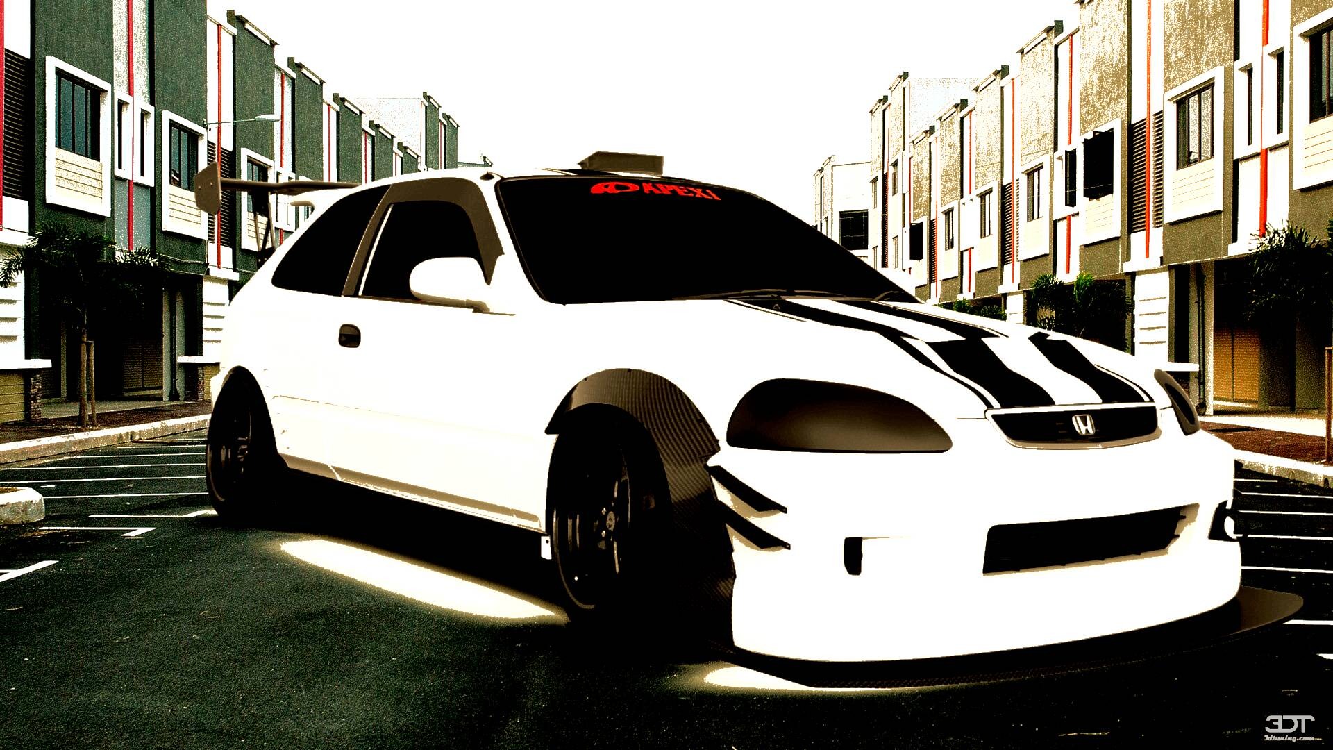 Honda Civic 3 Door Hatchback 1997 tuning