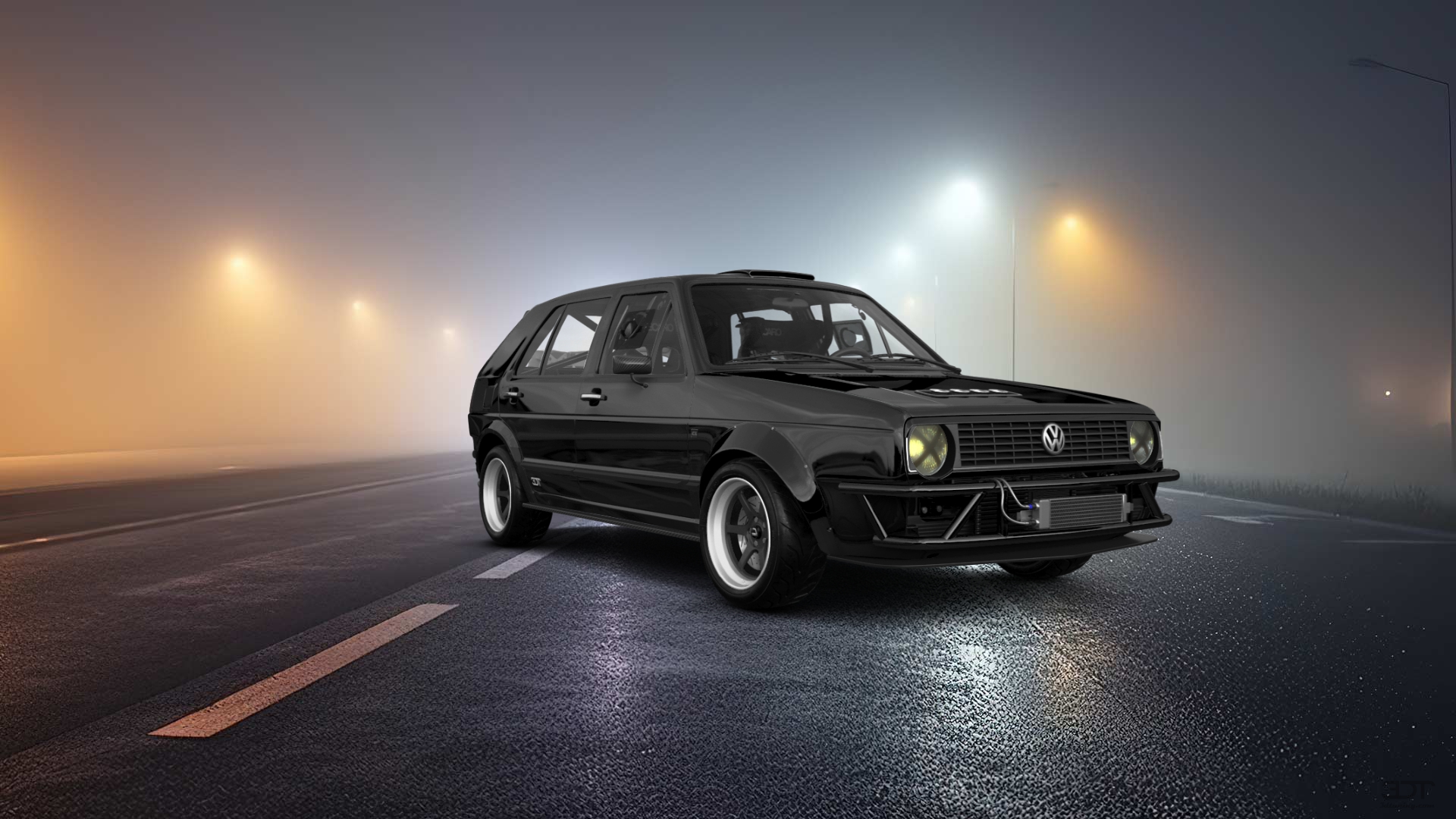 Volkswagen Golf Mk2 5 Door Hatchback 1983 tuning