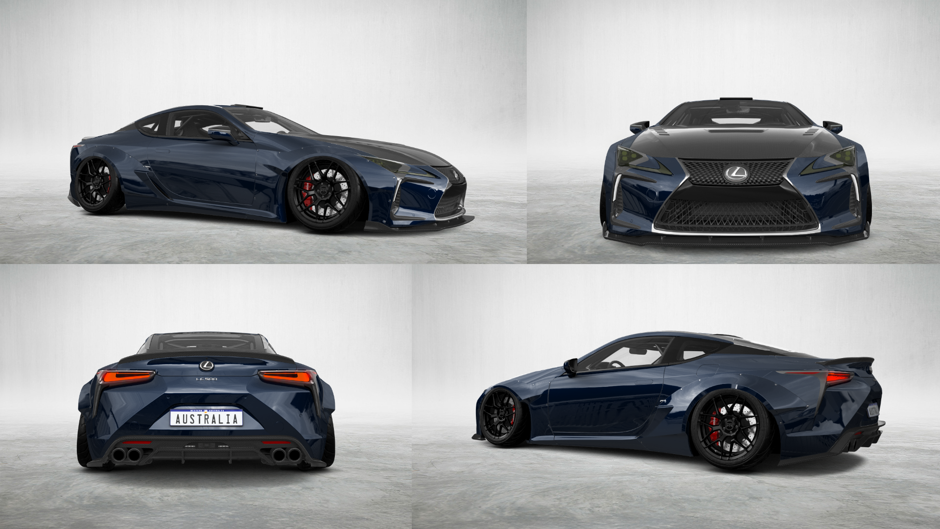 Lexus LC500 2 door fastback coupe 2017