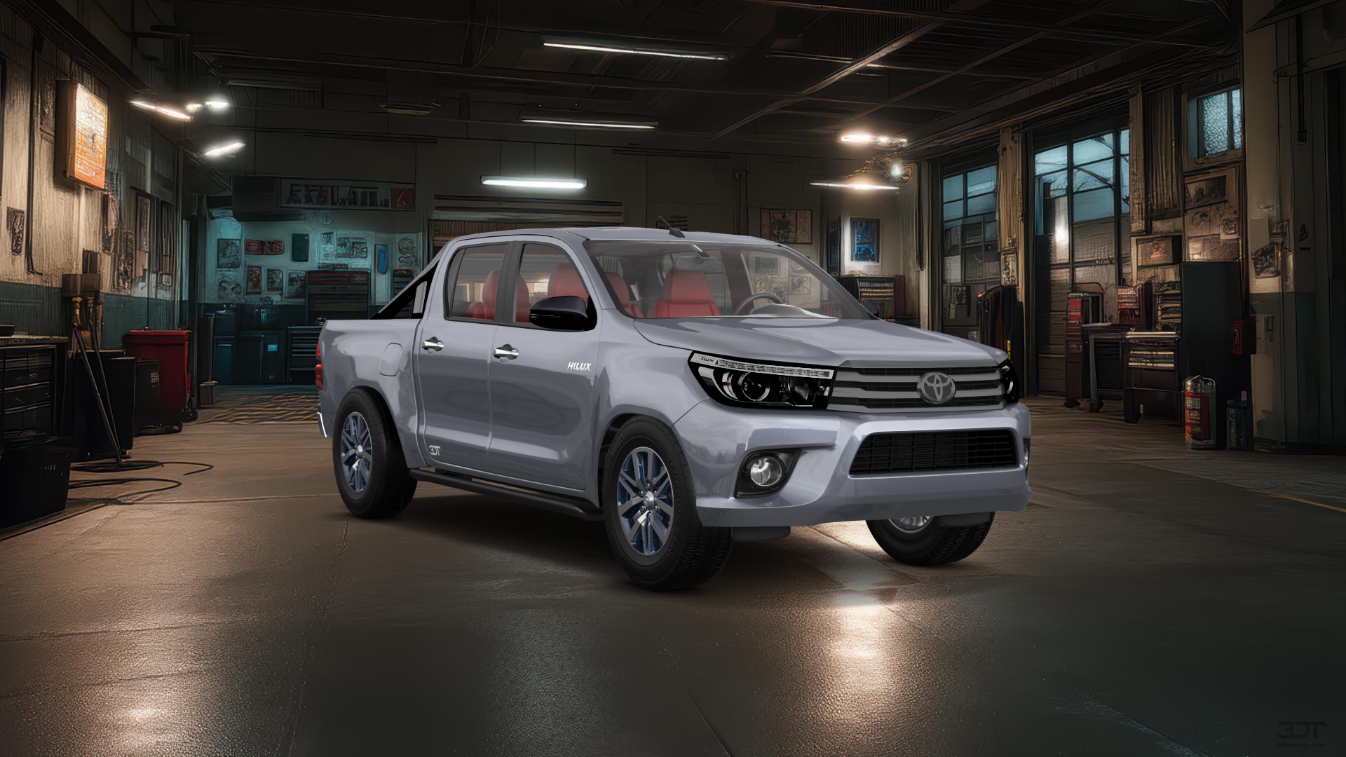 Toyota Hilux Double Cab 4 Door pickup truck 2015 tuning