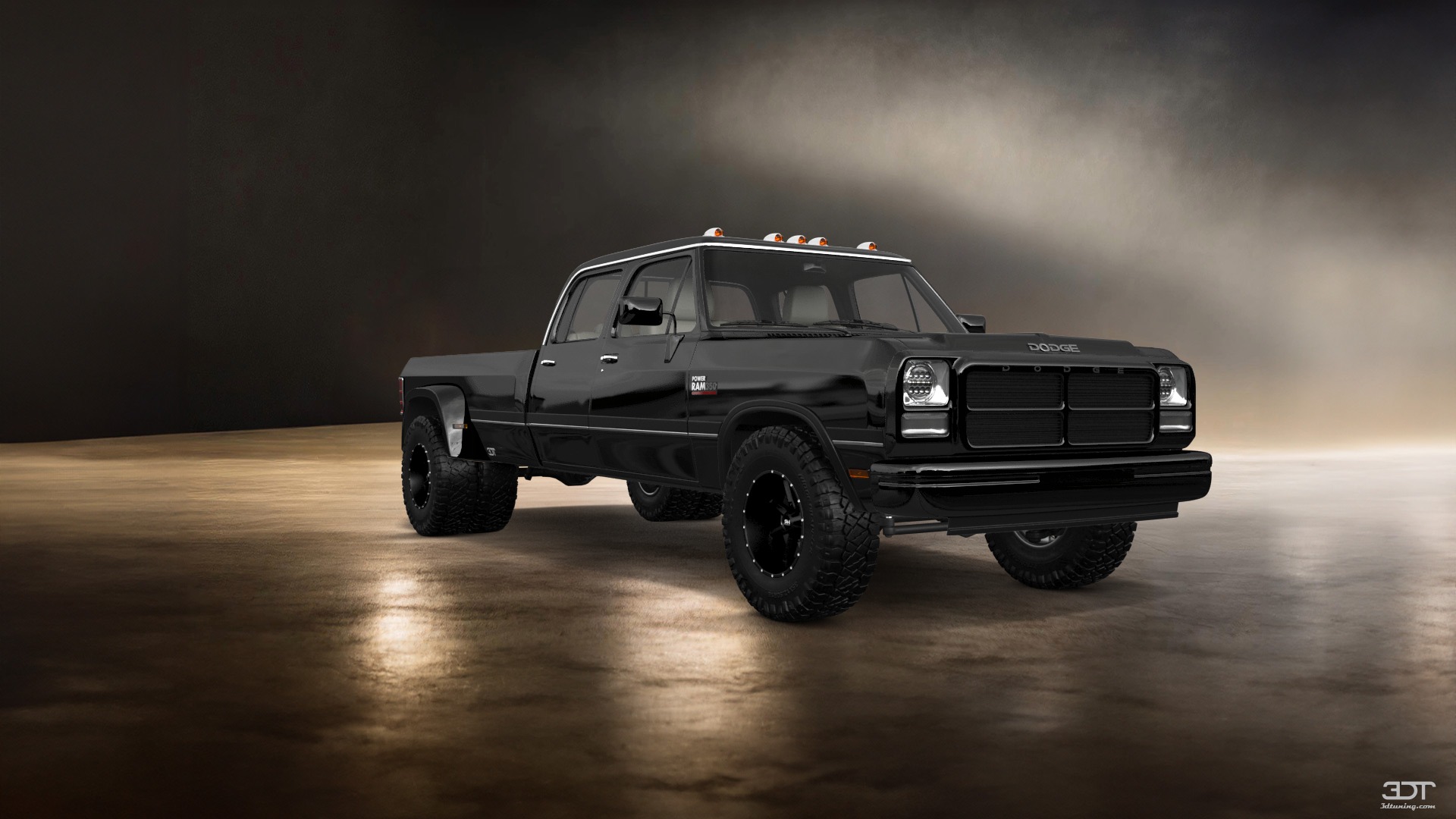Dodge Ram 350 4 Door pickup truck 1991 tuning