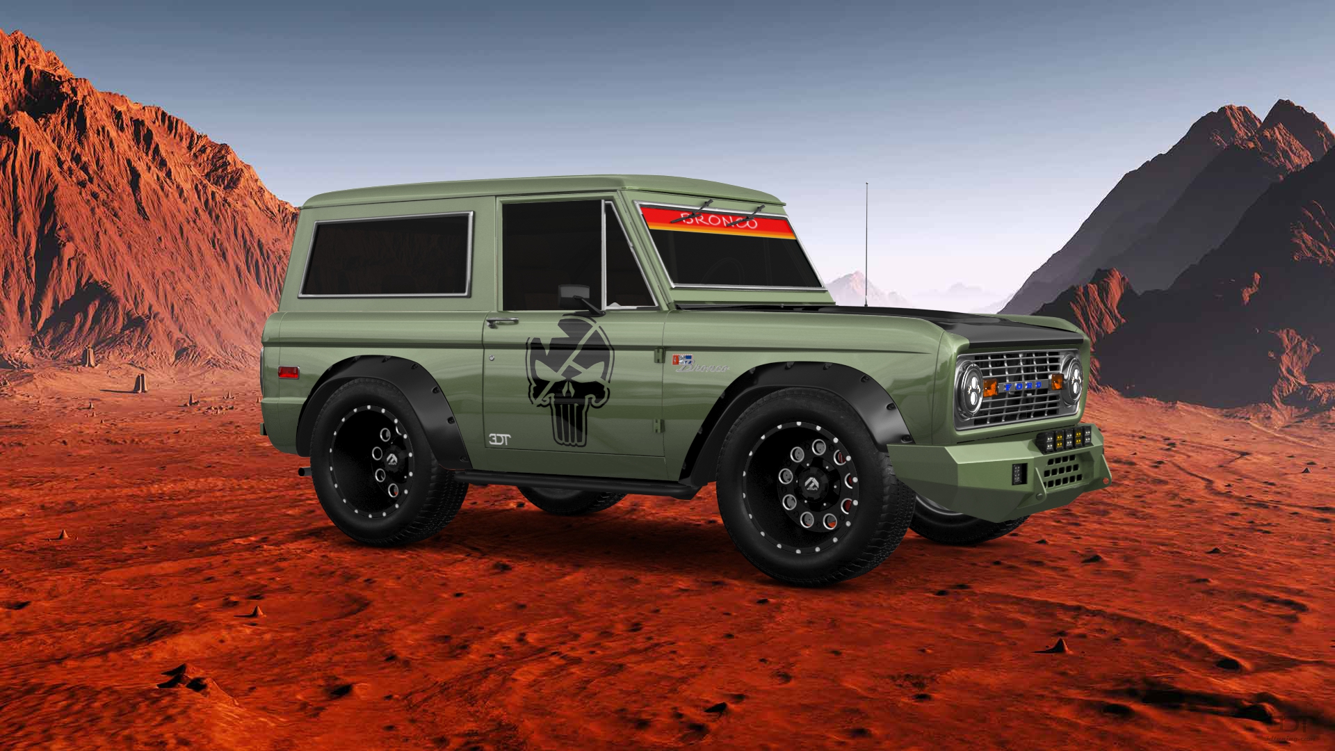 Ford Bronco 3 Door SUV 1965 tuning