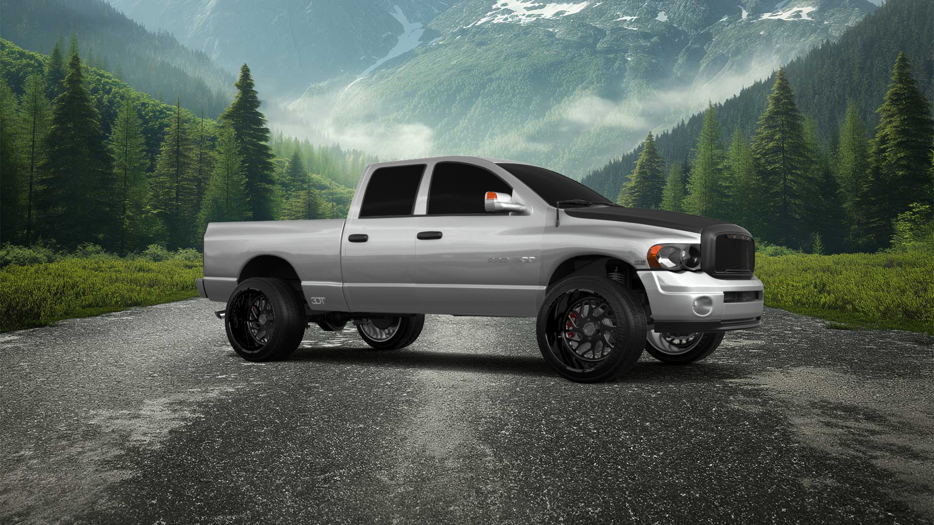 Dodge Ram 1500 6.4 ft box 4 Door pickup truck 2002