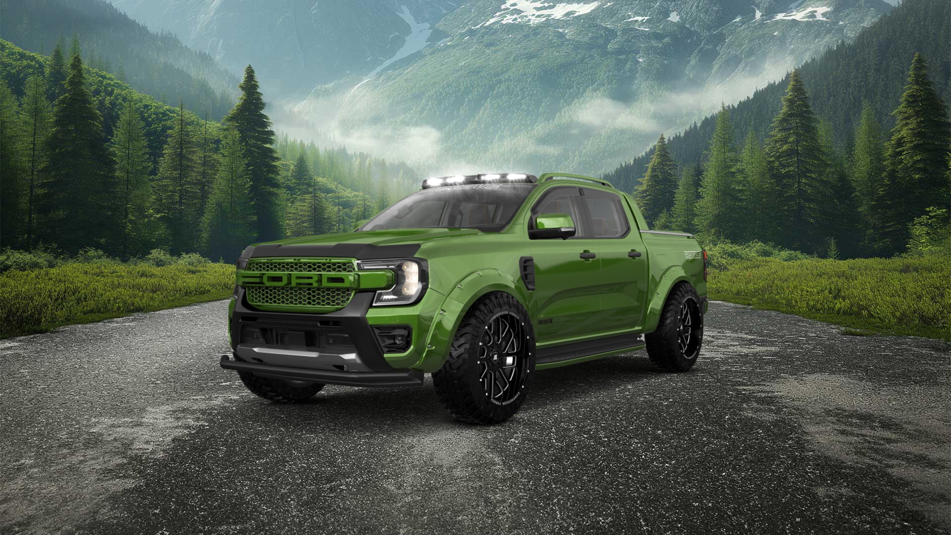 Ford Ranger 4 Door pickup truck 2022