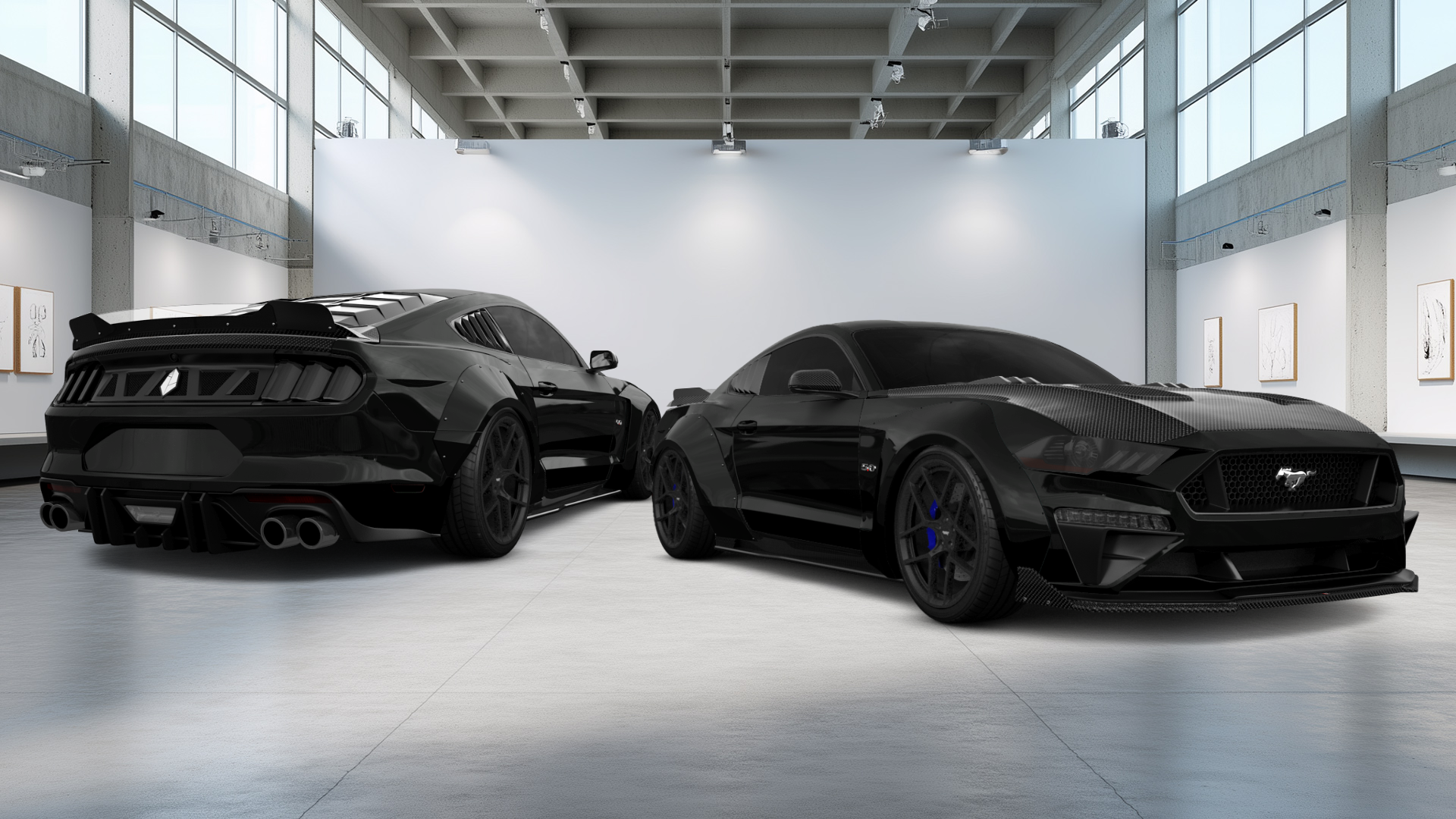 Ford Mustang Ecoboost 2 Door Coupe 2018 tuning