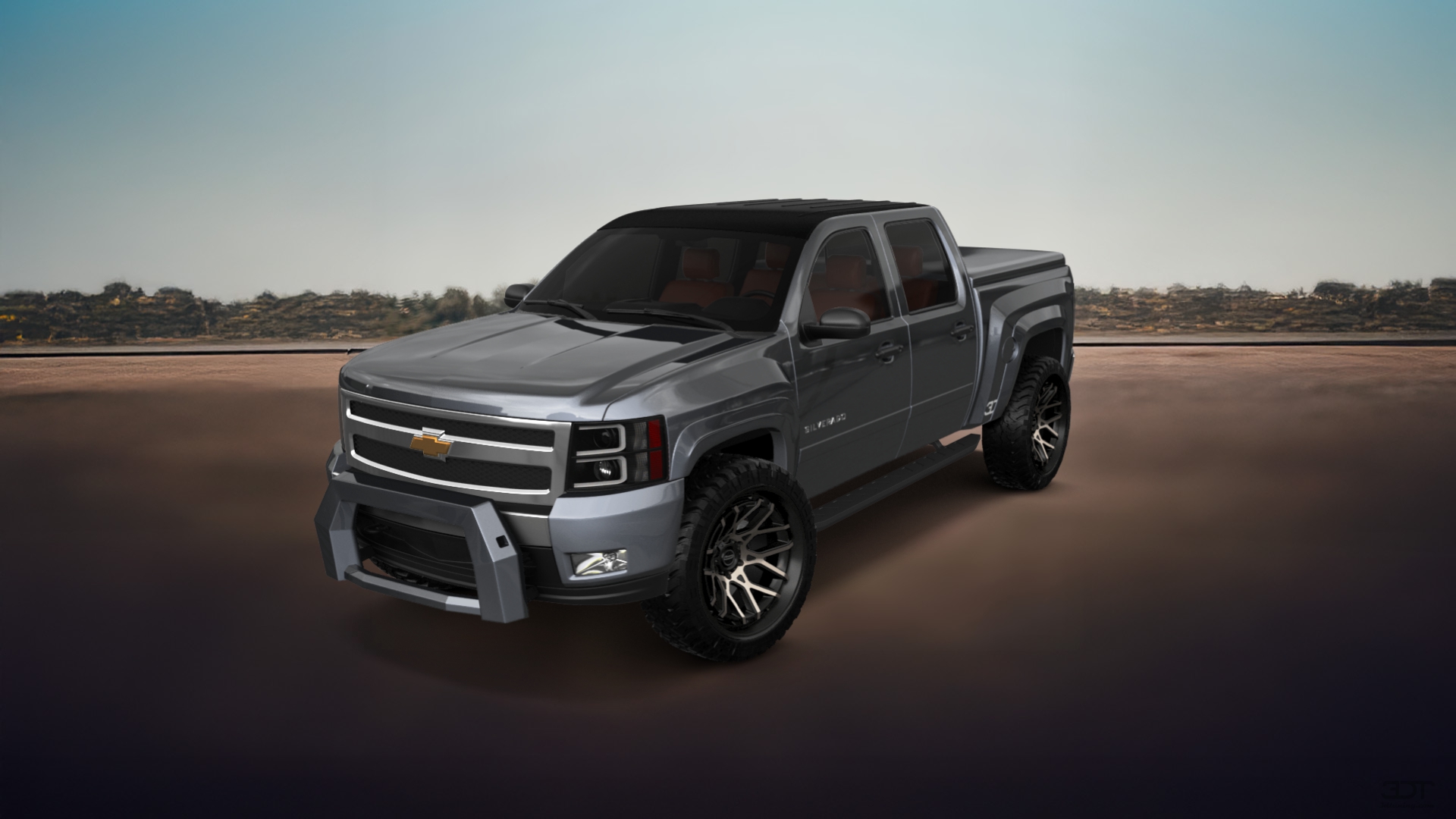 Chevrolet Silverado 1500 Crew Cab 4 Door pickup truck 2007 tuning