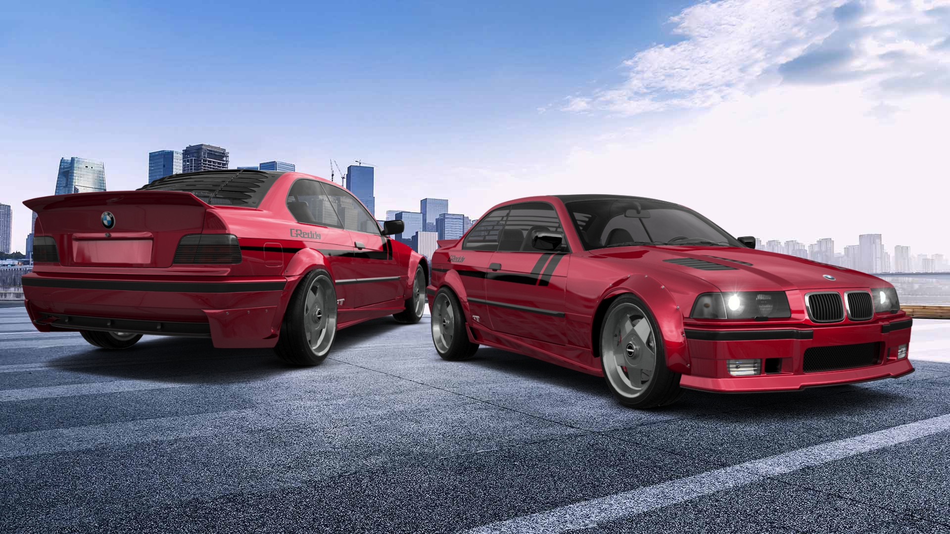 BMW 3 Series 2 Door Coupe 1993 tuning