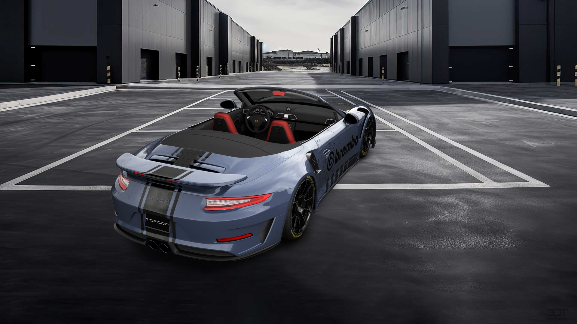 Porsche 911 Turbo S Challenge 2 Door Convertible 4014 이미지