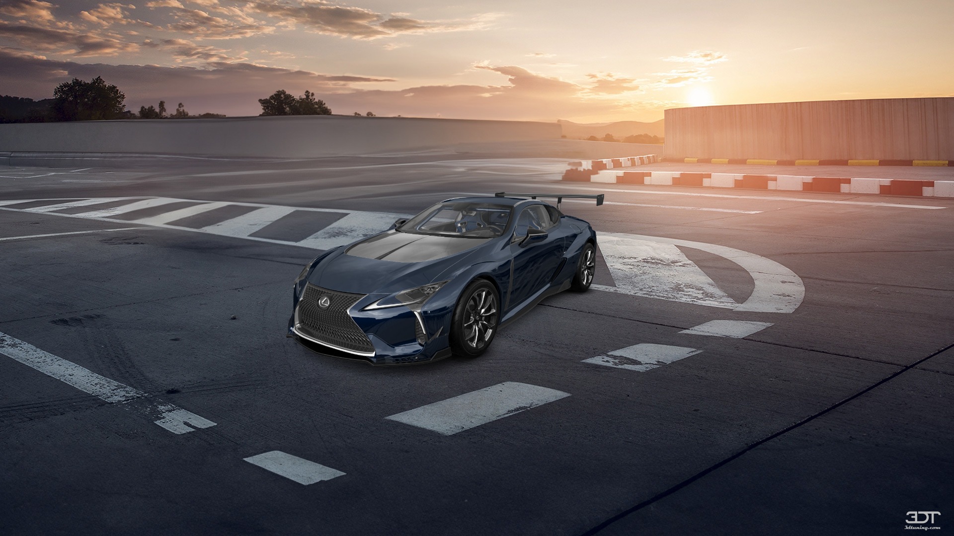 Lexus LC500 2 door fastback coupe 2017 tuning