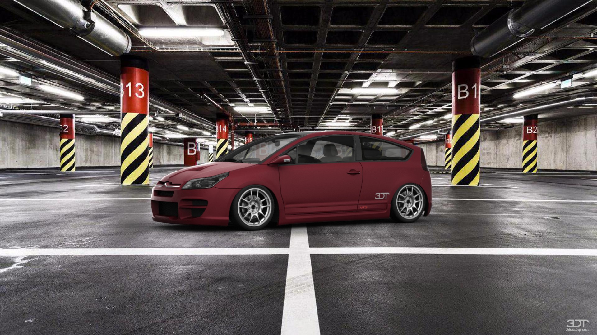 Citroen C4 VTS Coupe 2008 tuning