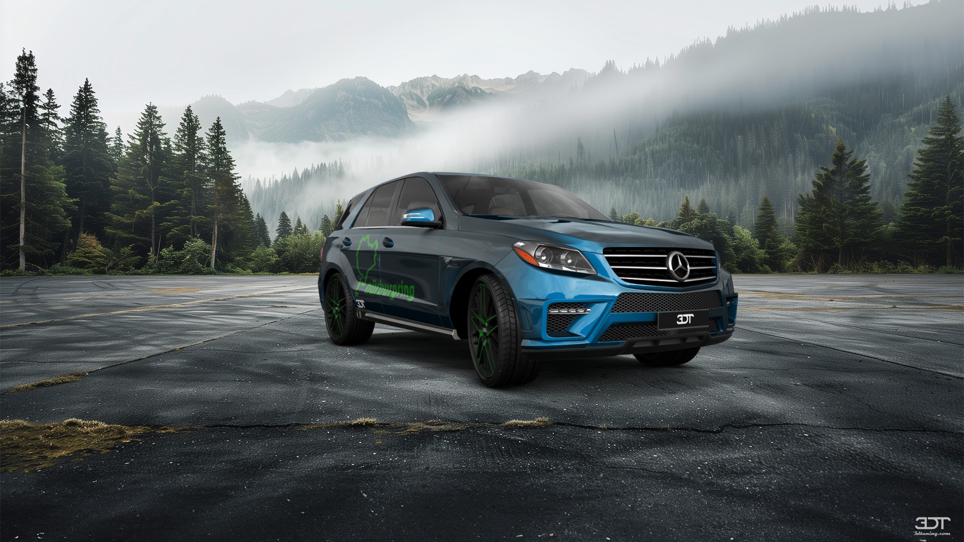 Mercedes M-Class 5 Door SUV 2011 tuning