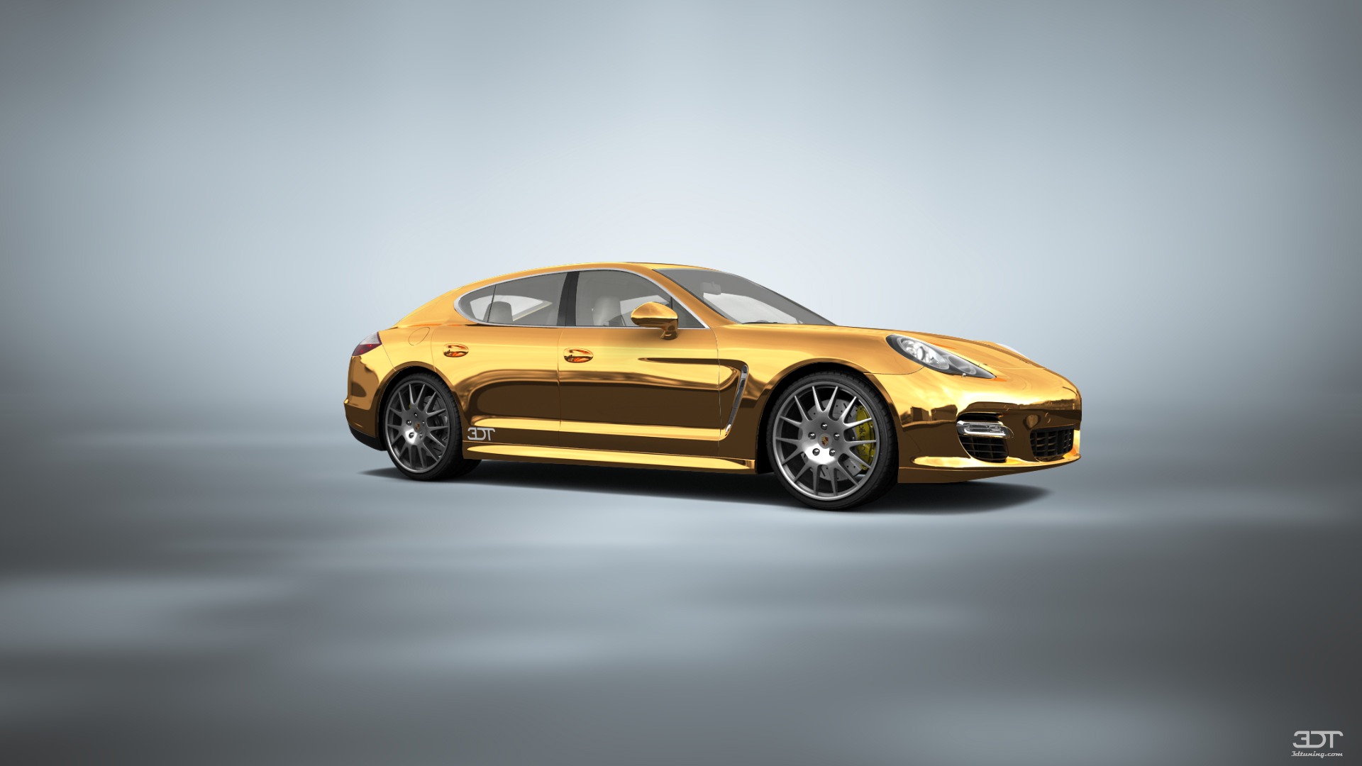 Tuning Porsche Panamera 4 door fastback saloon 2011