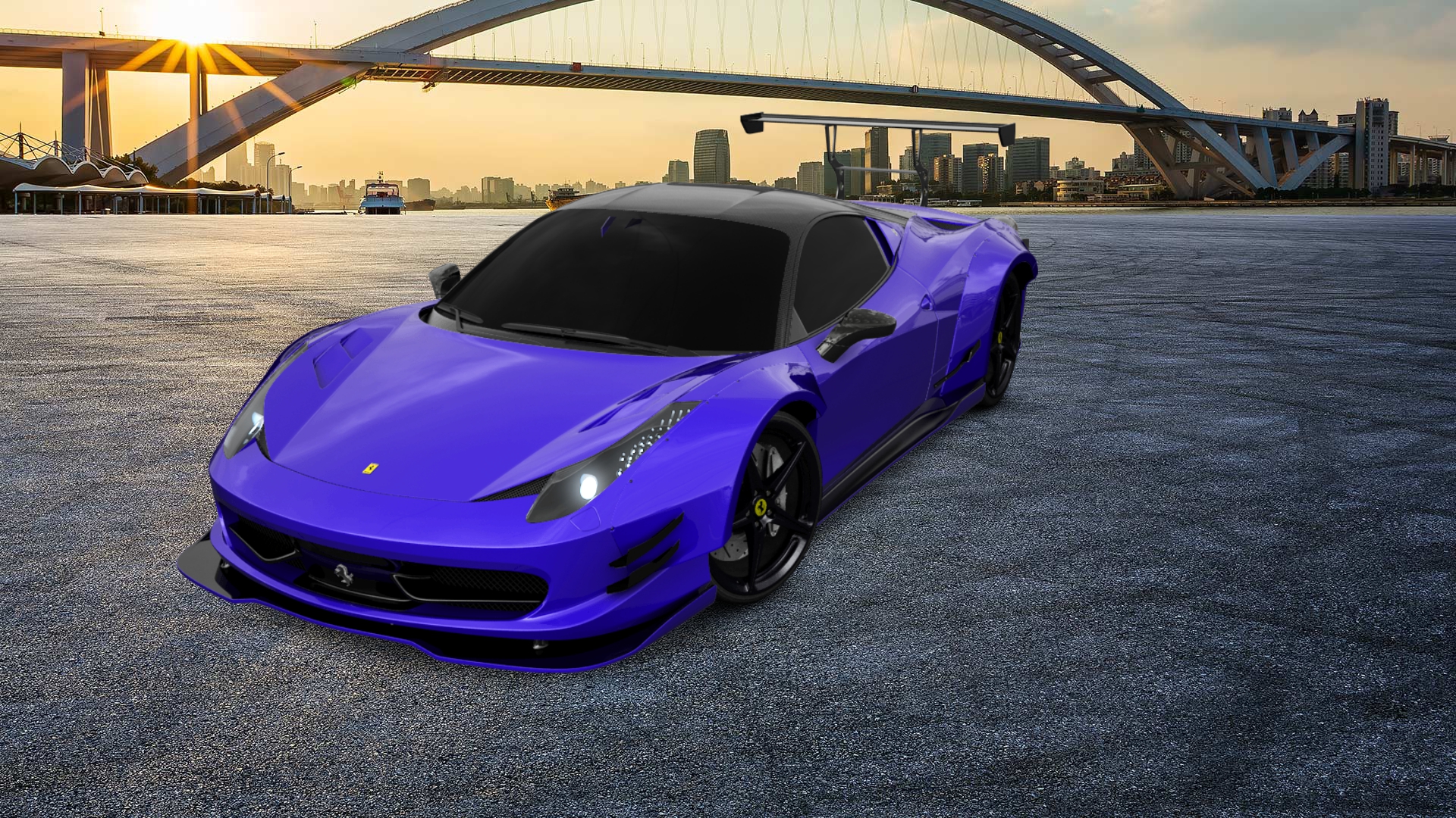 Ferrari 458 Italia 2 door spider 2010 tuning