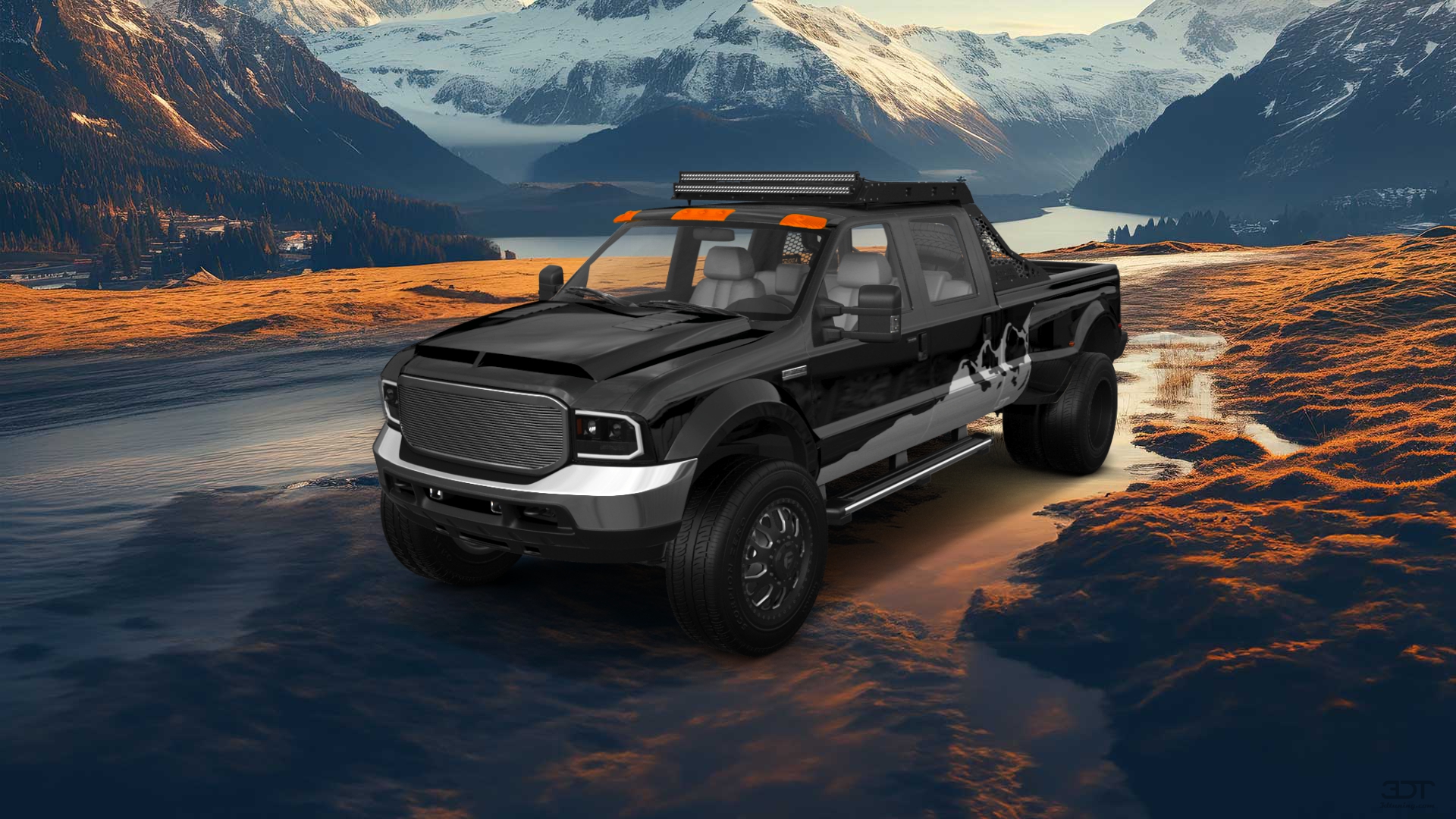 Ford F-350 DRW 4 Door pickup truck 1999