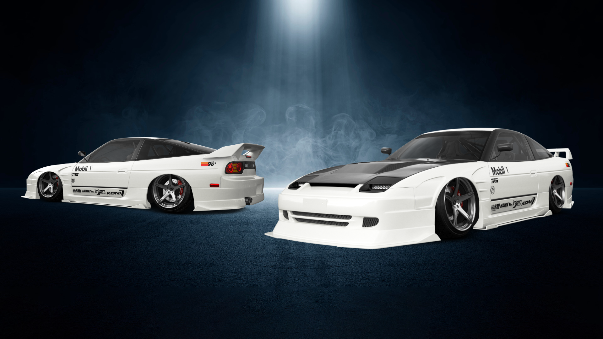 Nissan 240SX 1989 — Sam smith's build with 42 parts | 3DTuning