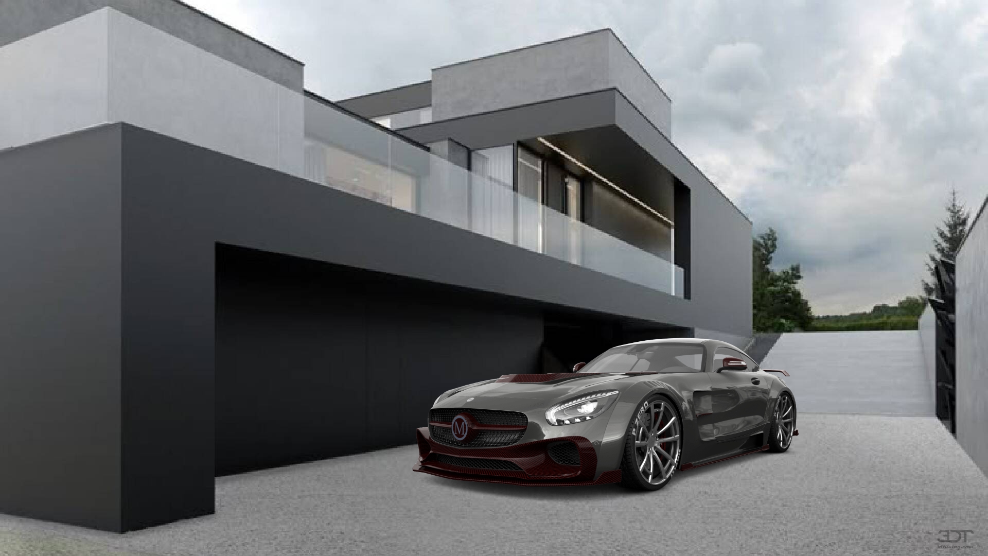 Mercedes AMG GT 2 door fastback coupe 2016