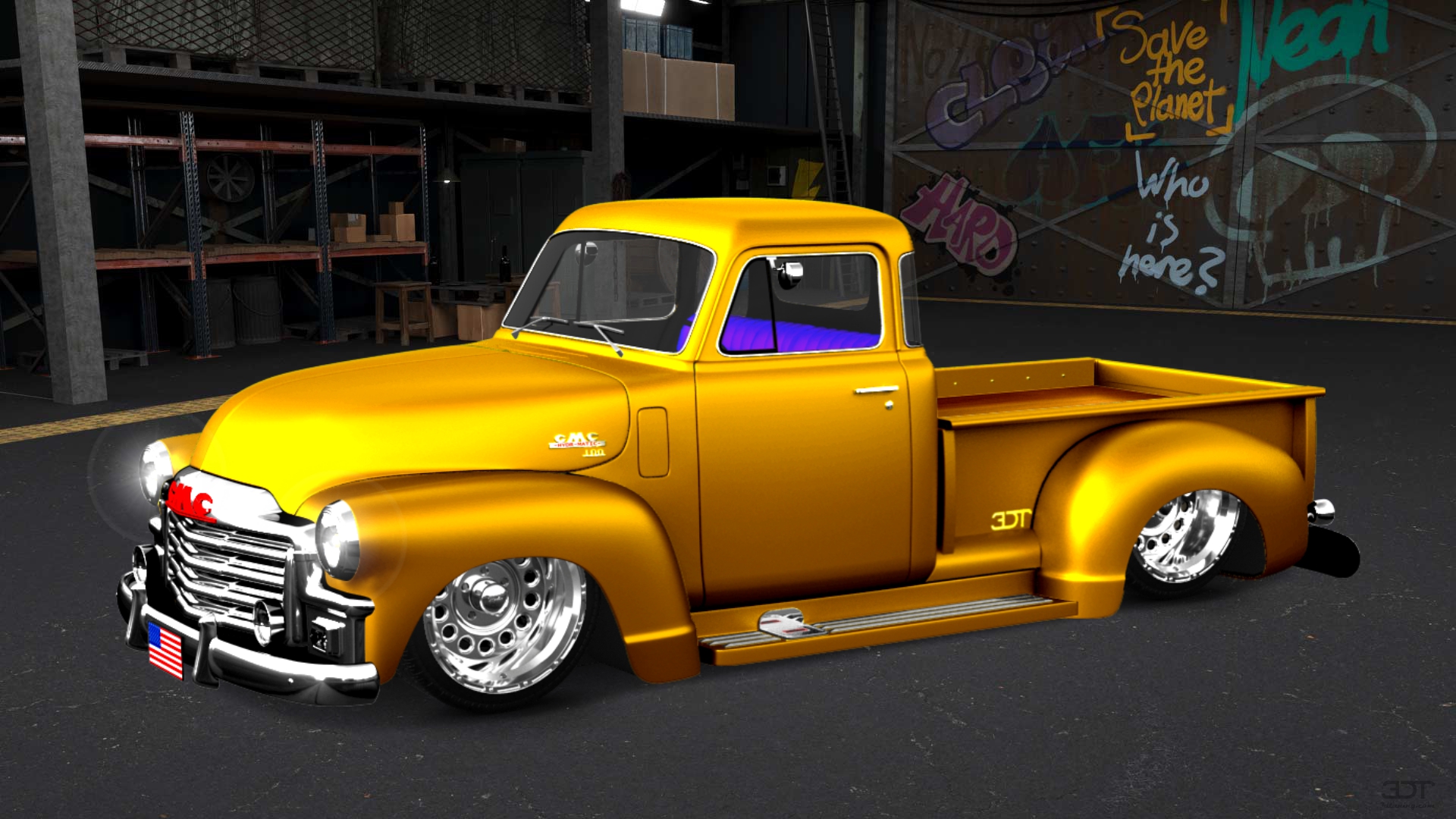 GMC 100 Stepside 2 Door pickup truck 1954