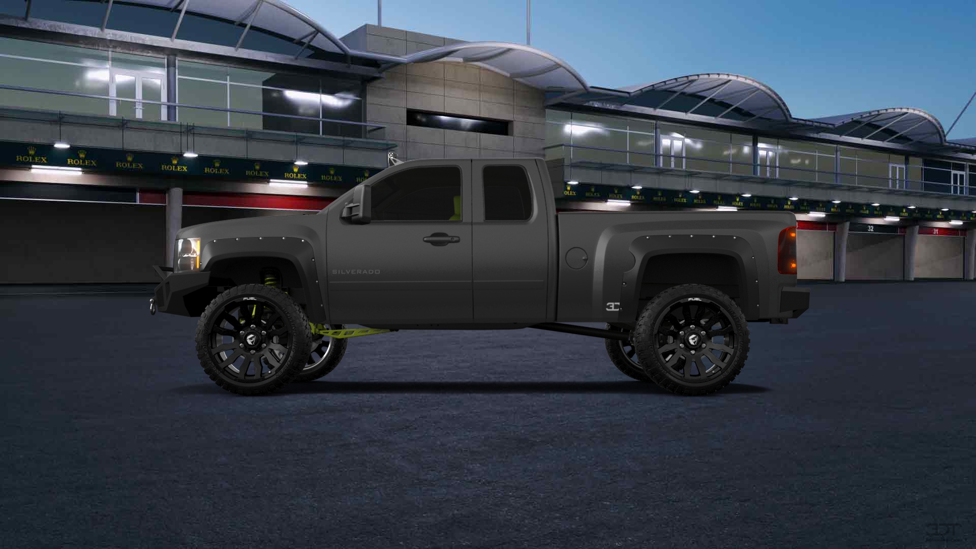 Chevrolet Silverado 1500 6.6 ft box Pickup Truck 2008 tuning