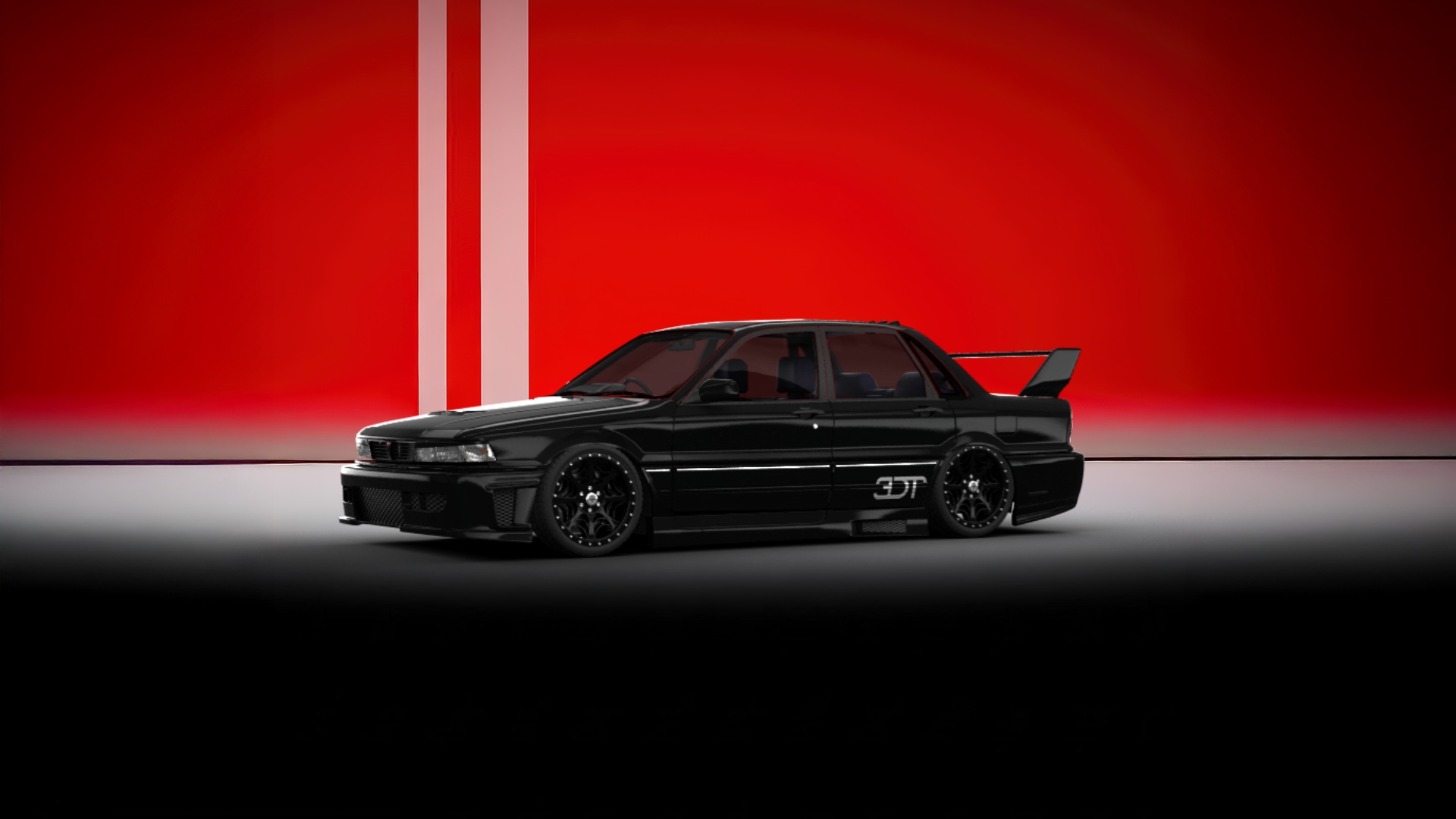 Mitsubishi Galant Sedan 1987 tuning