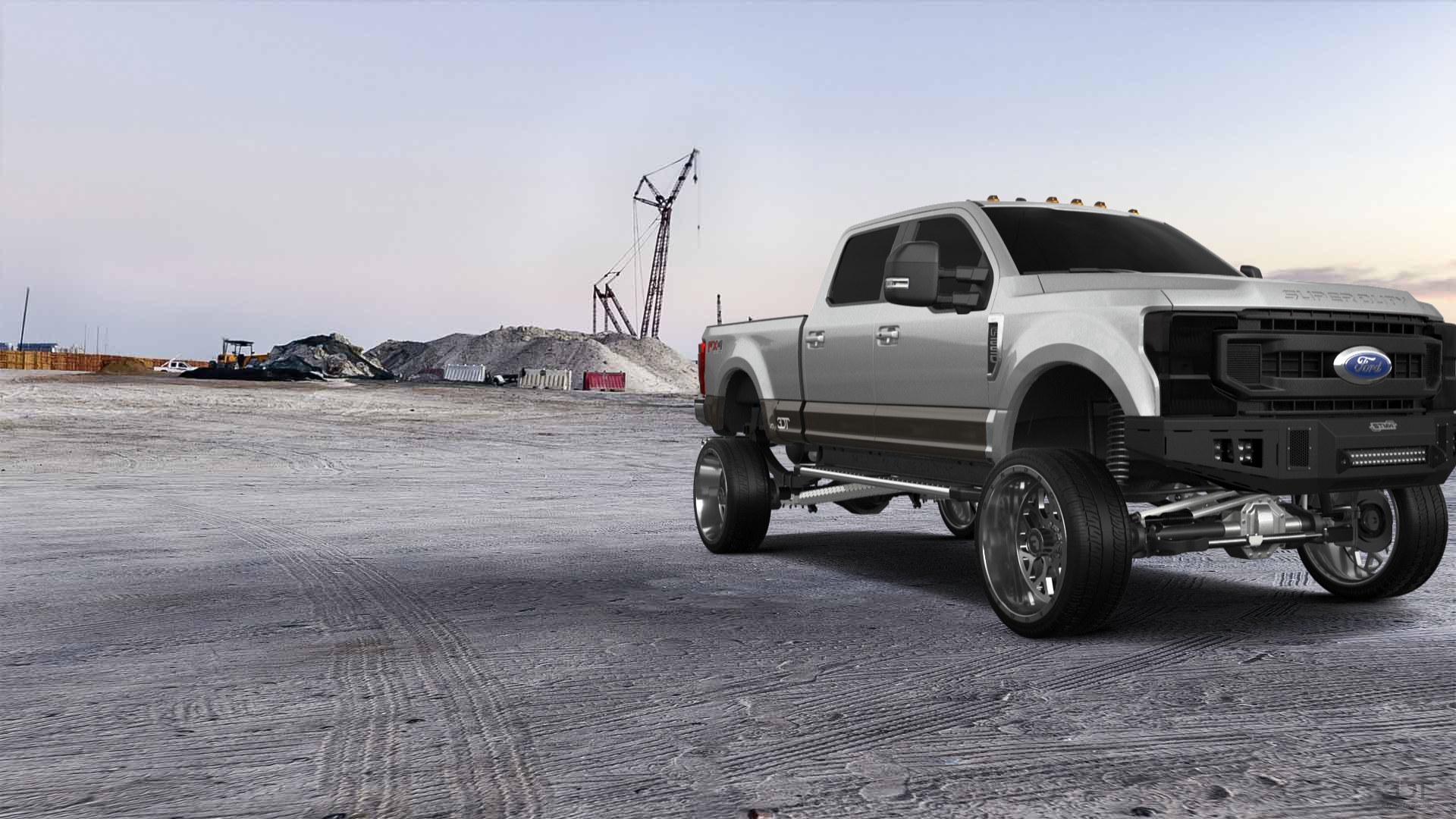 Ford F-250 4 Door pickup truck 2021 tuning