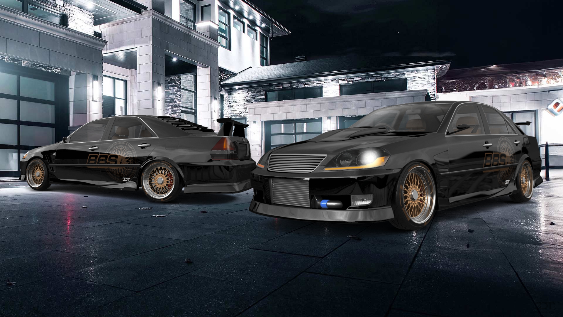 Toyota Mark II 4 Door Saloon 2002 Images