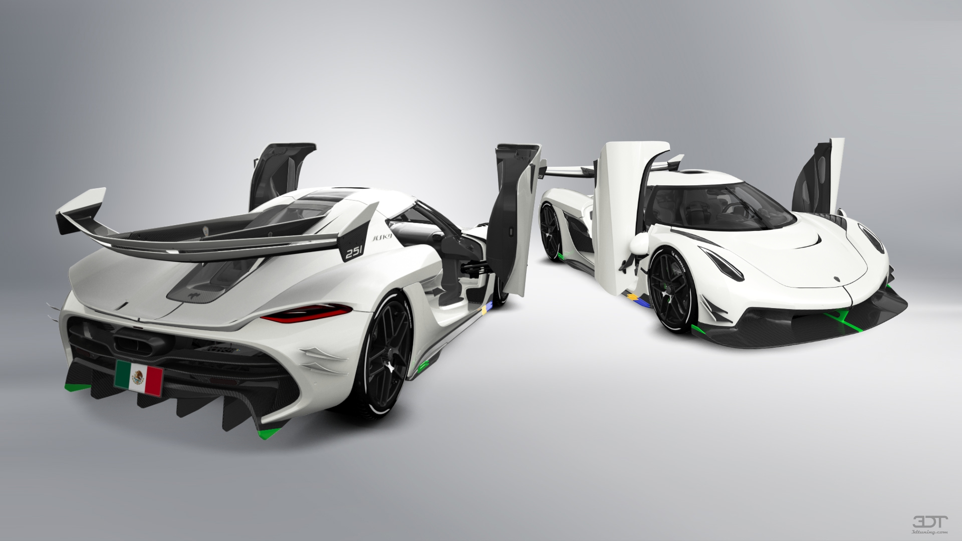 Koenigsegg Jesko 2 door targa top 2020