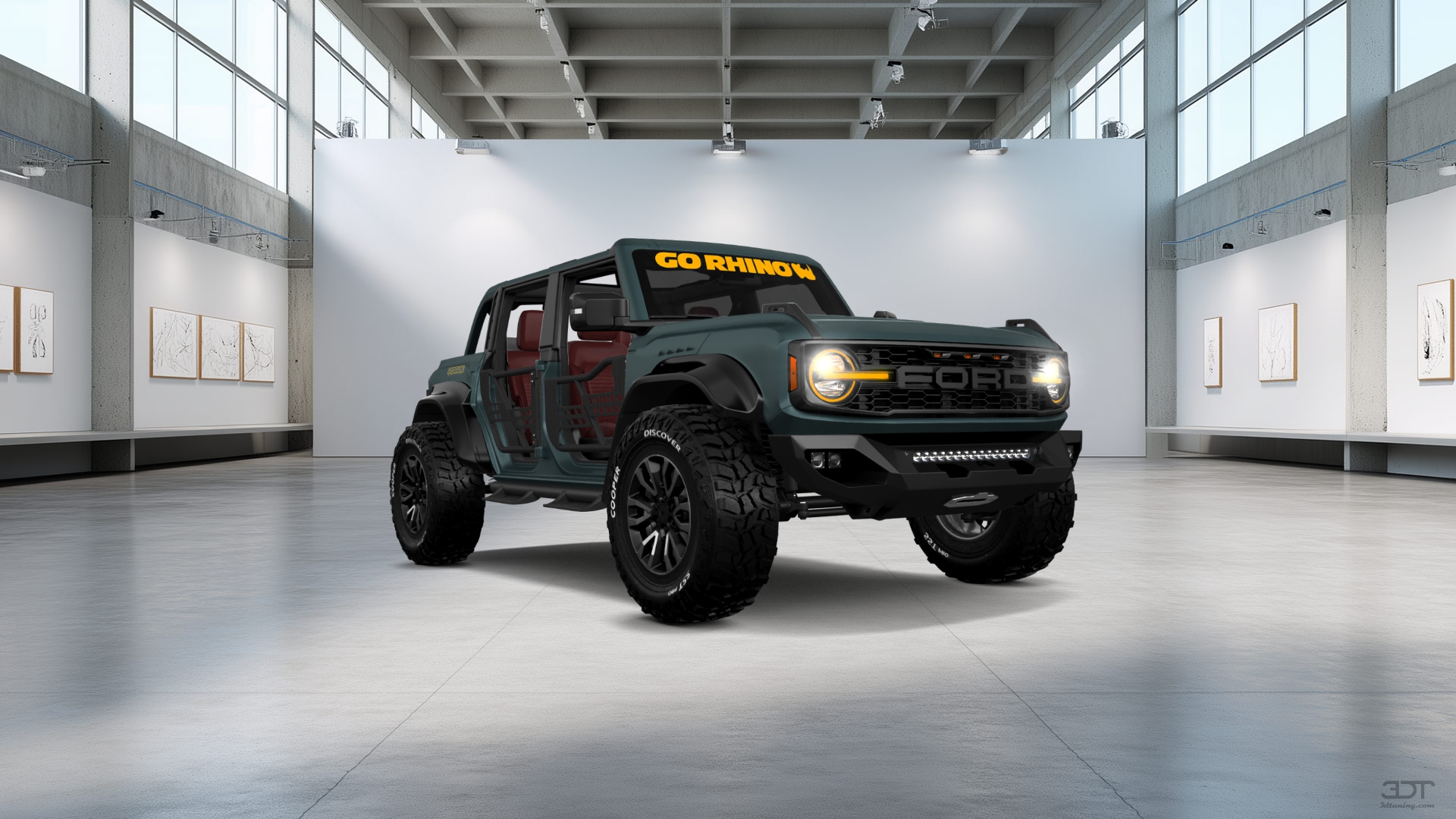Ford Bronco Raptor 4 Door pickup truck 2022 tuning