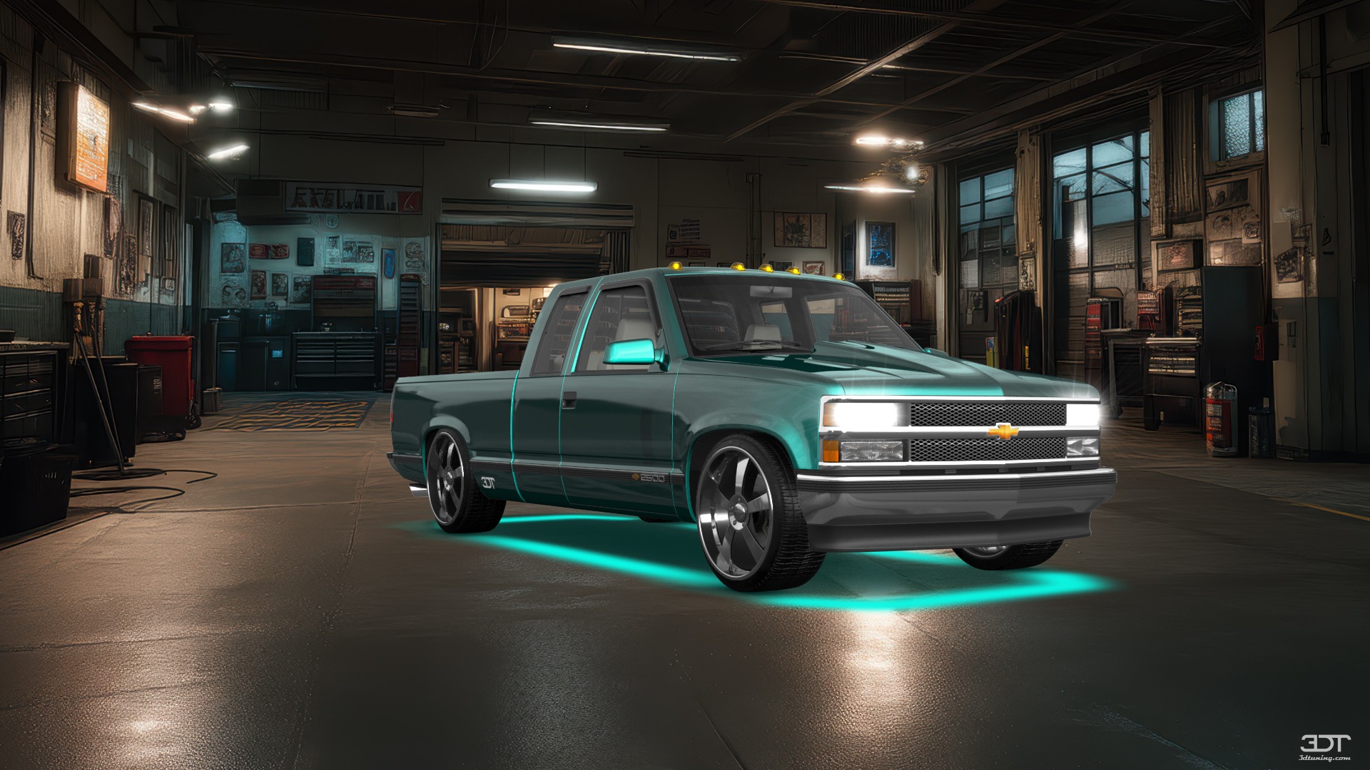 Chevrolet K2500 Extended Cab Pickup 1989 tuning