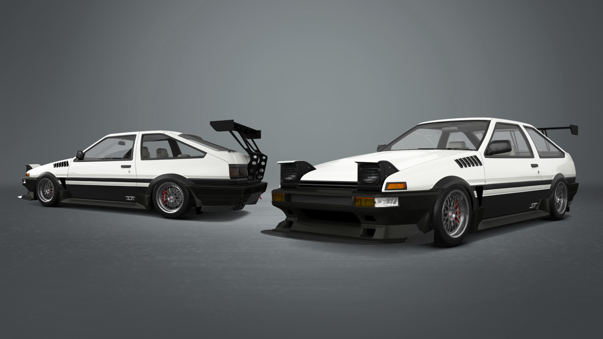 Toyota AE86 3 Door Hatchback 1985 tuning