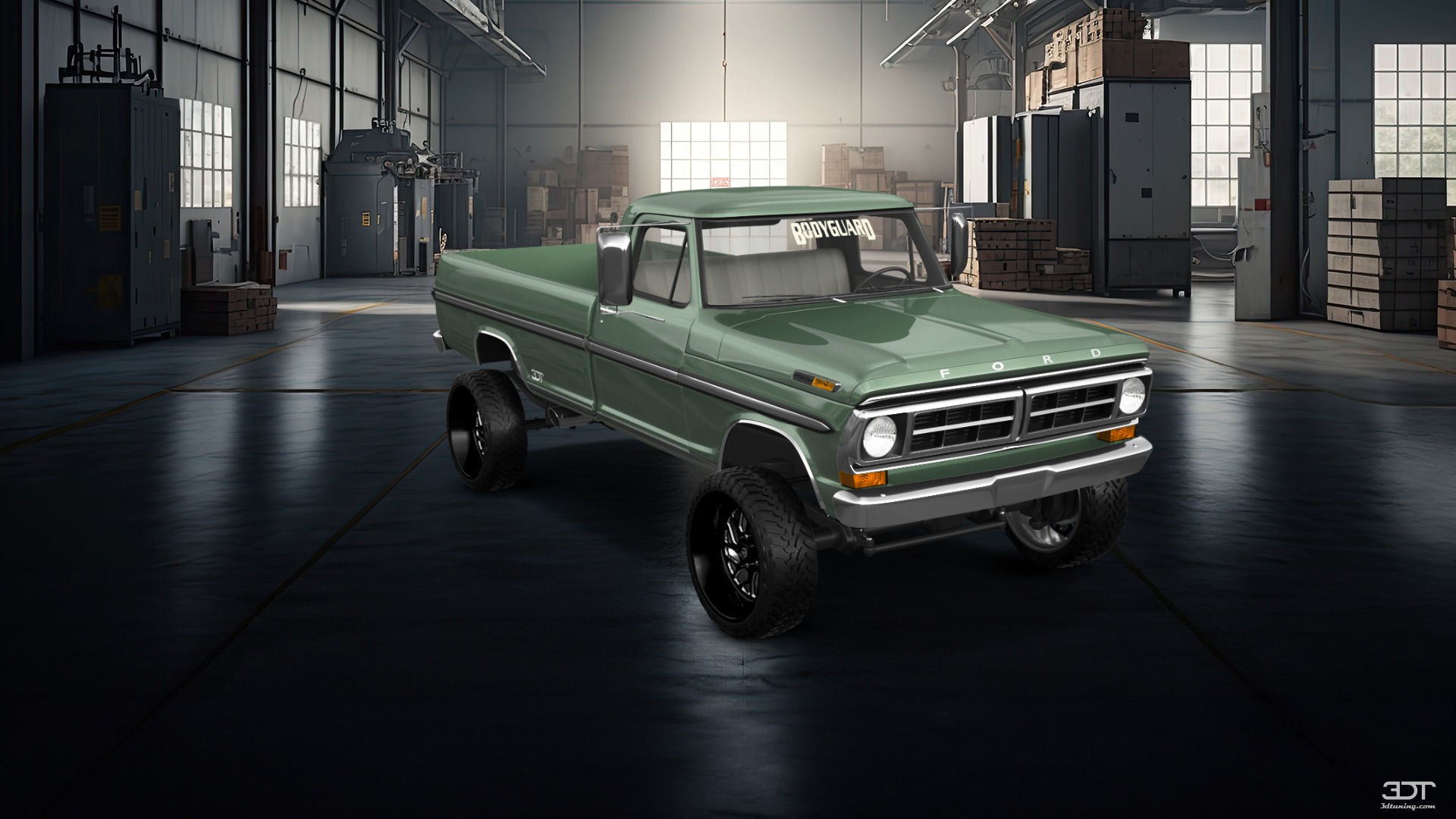 Ford F-250 2 Door pickup truck 1971
