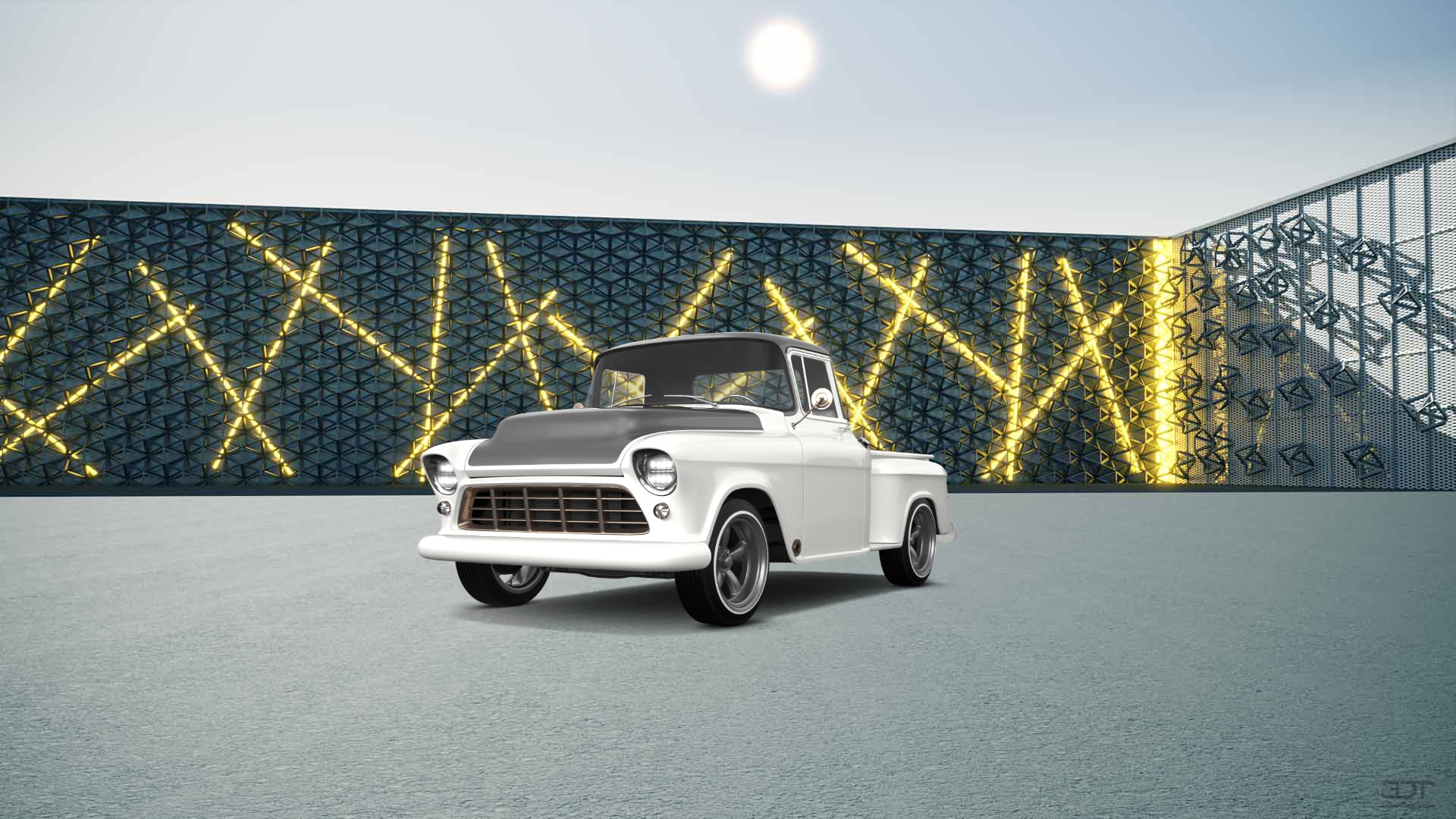 Chevrolet 3100 2 Door pickup truck 1955 tuning