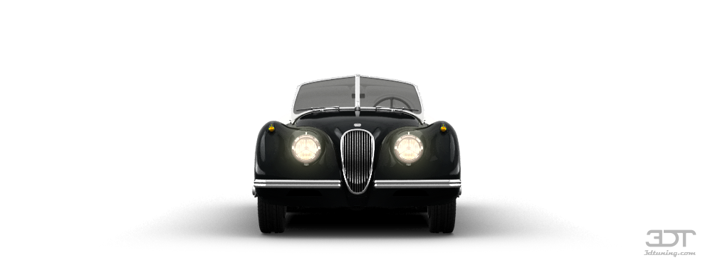 Tuning Jaguar XK120 Convertible 1954