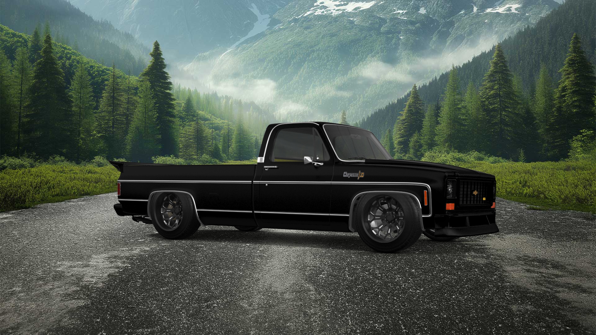 Chevrolet Silverado C-10 2 Door pickup truck 1973