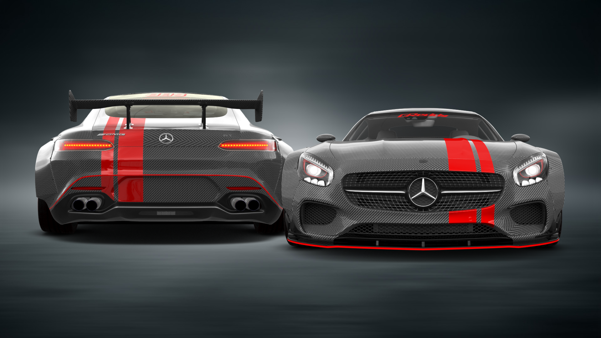 Tuning Mercedes AMG GT 2 door fastback coupe 2015
