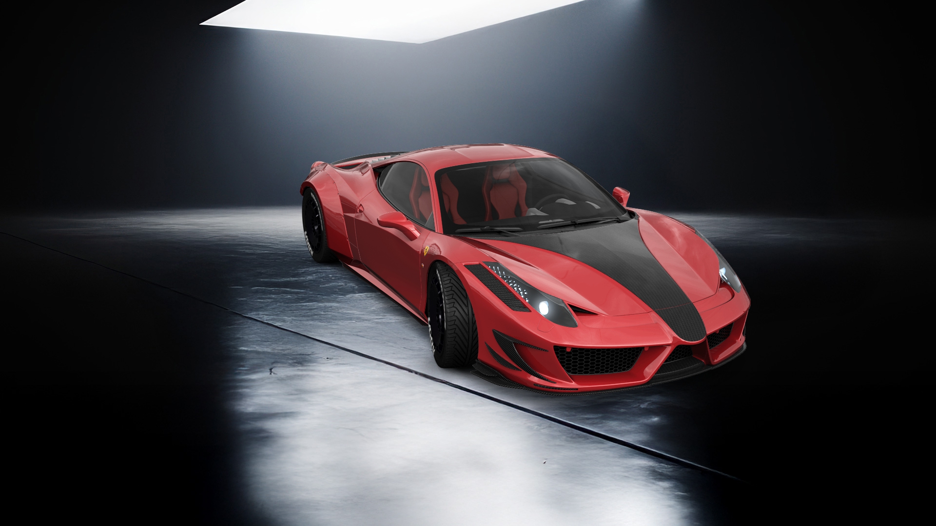 Ferrari 458 Italia 2 door spider 2010 tuning