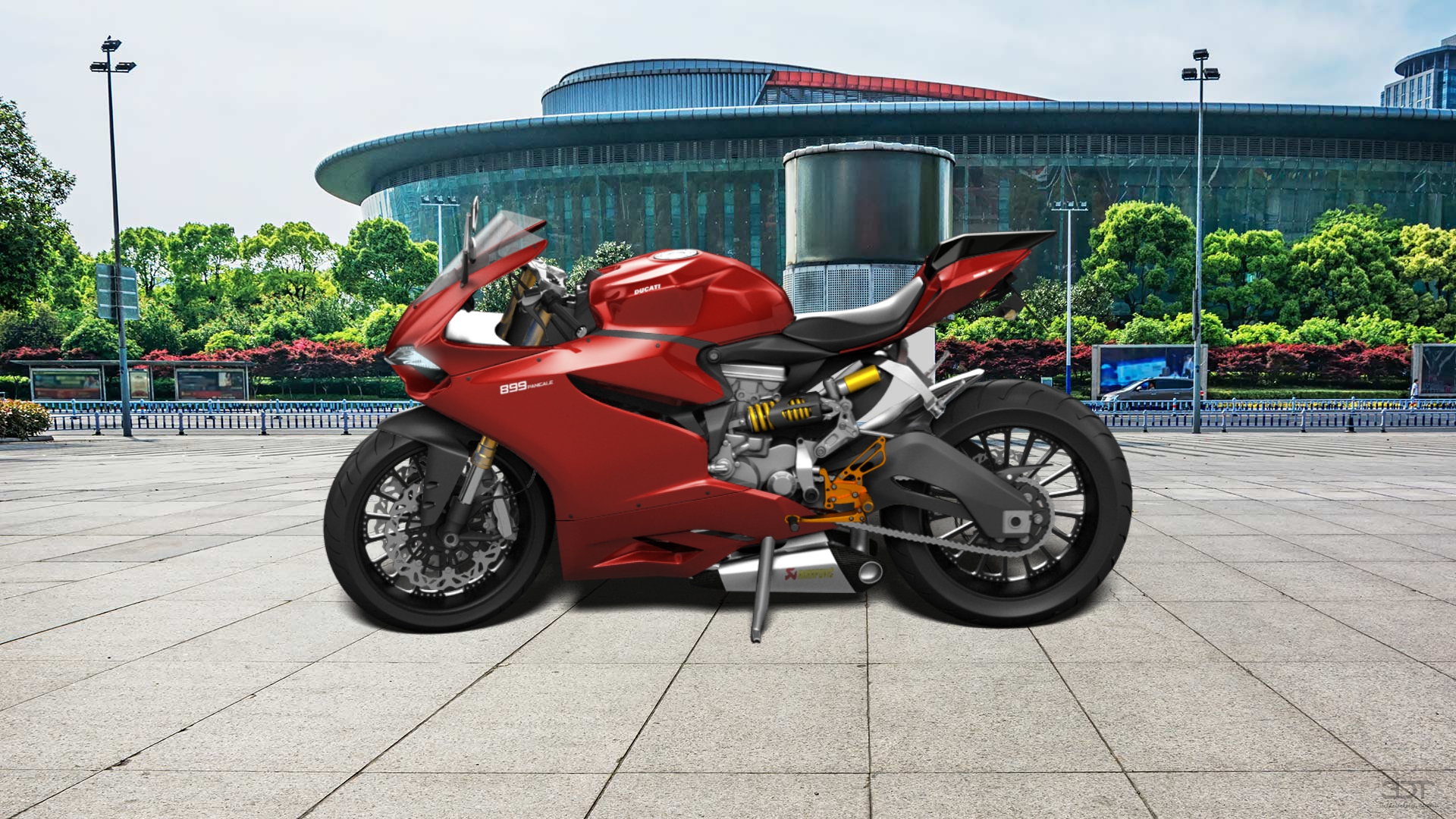 Ducati 899 Panigale Sport Bike 2015